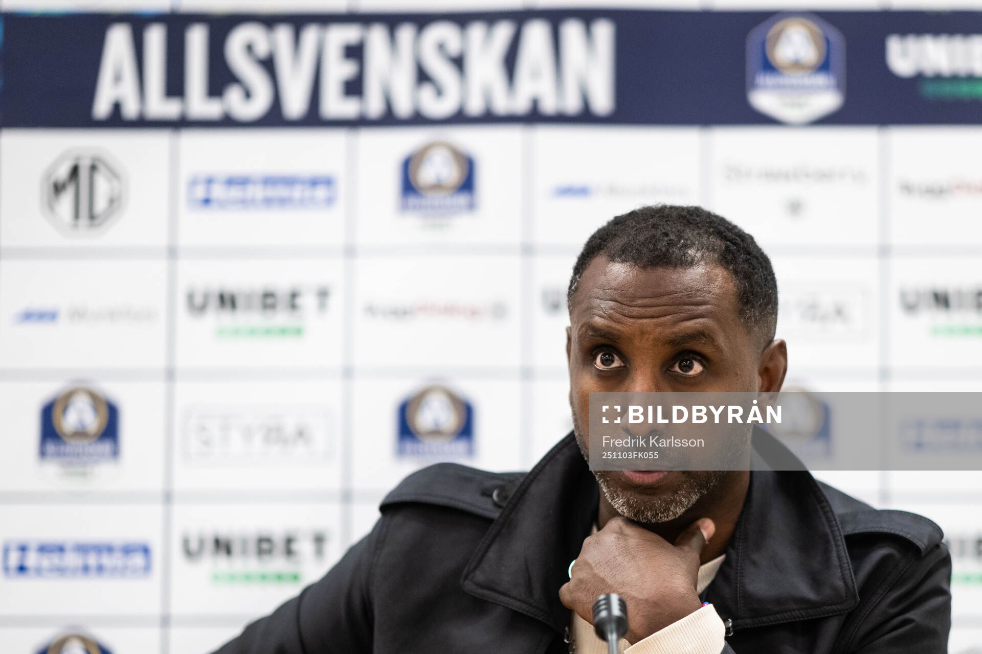 Degerfors tränare Henok Goitom