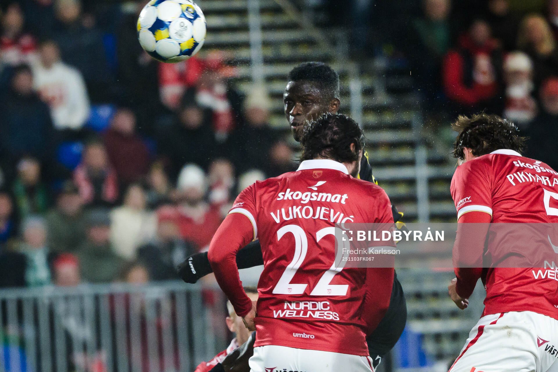 Hammarbys Ibrahima Breze Fofana och Degerfors Dijan