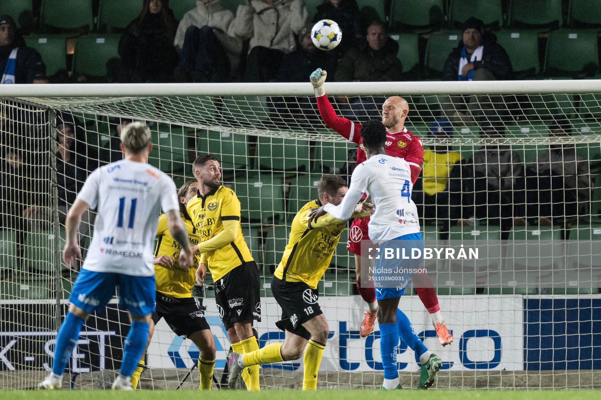 Mjällbys målvakt Alexander Lundin