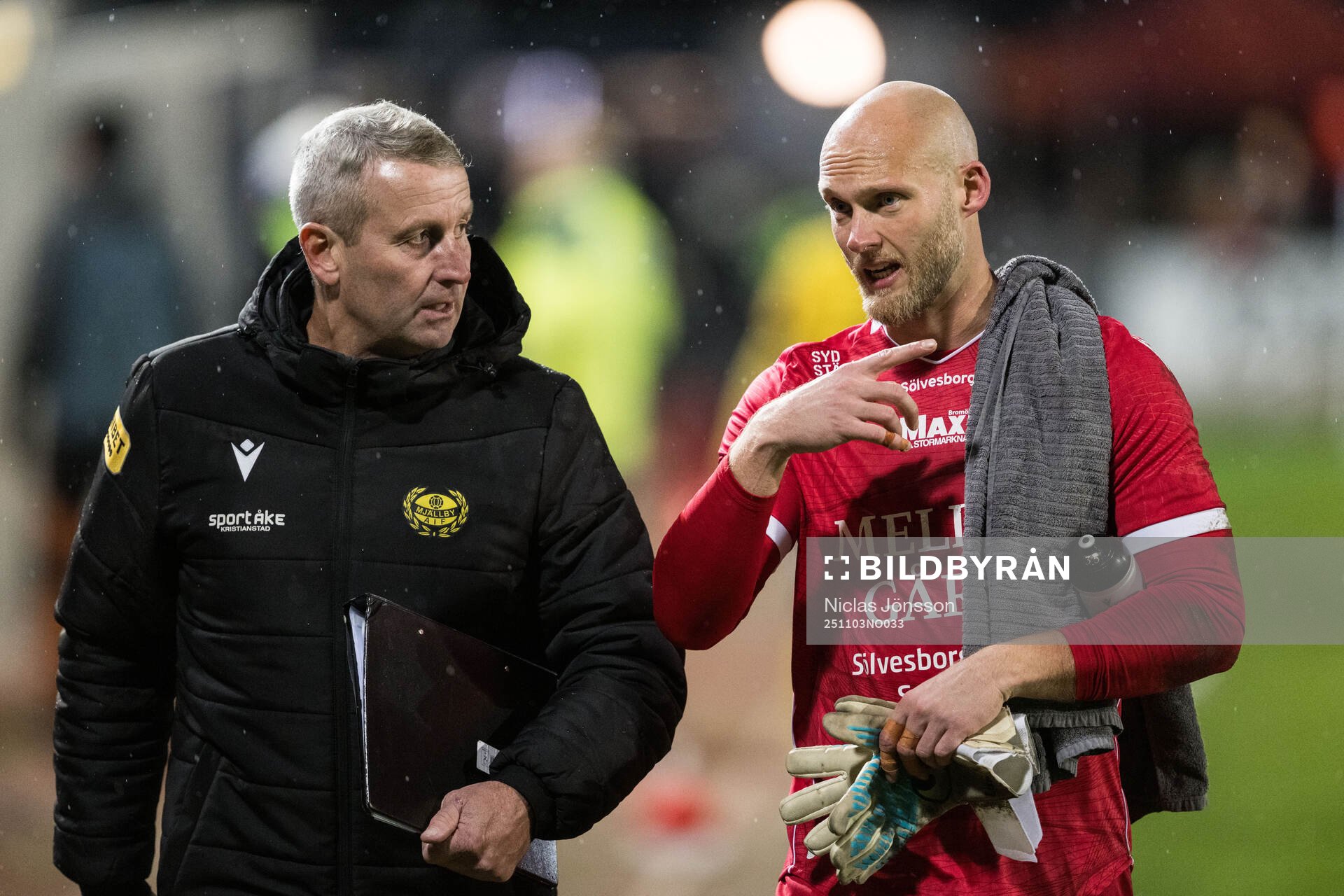 Mjällbys målvakt Alexander Lundin