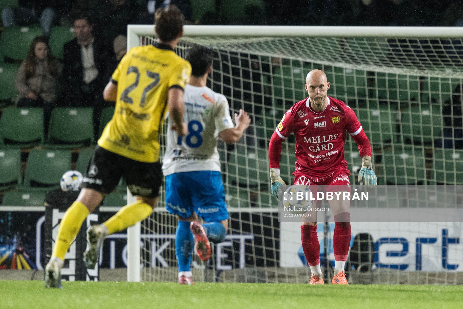 Mjällbys målvakt Alexander Lundin