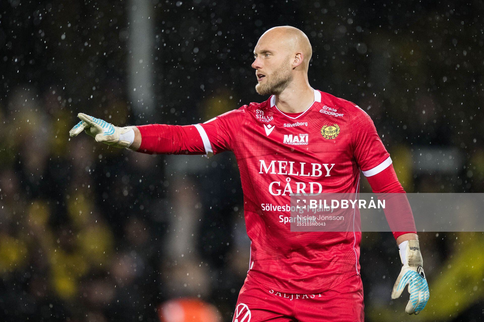 Mjällbys målvakt Alexander Lundin