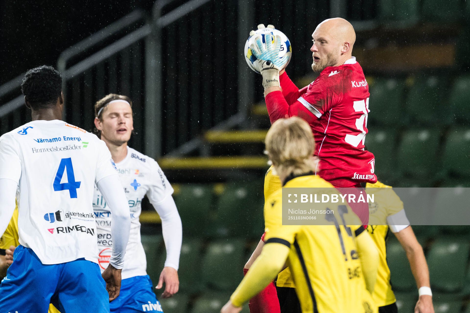 Mjällbys målvakt Alexander Lundin