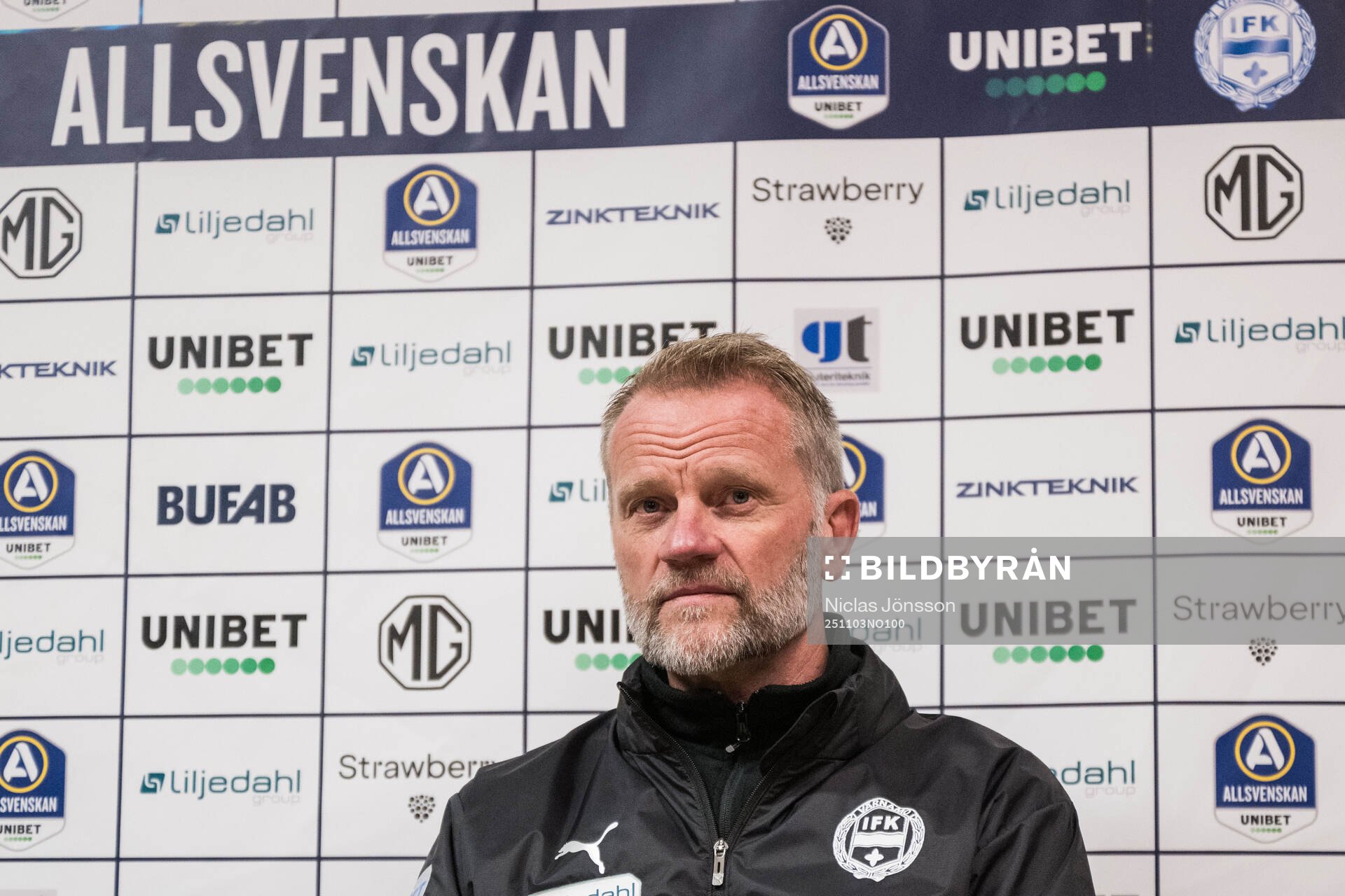 Värnamos tränare Arne Sandstø