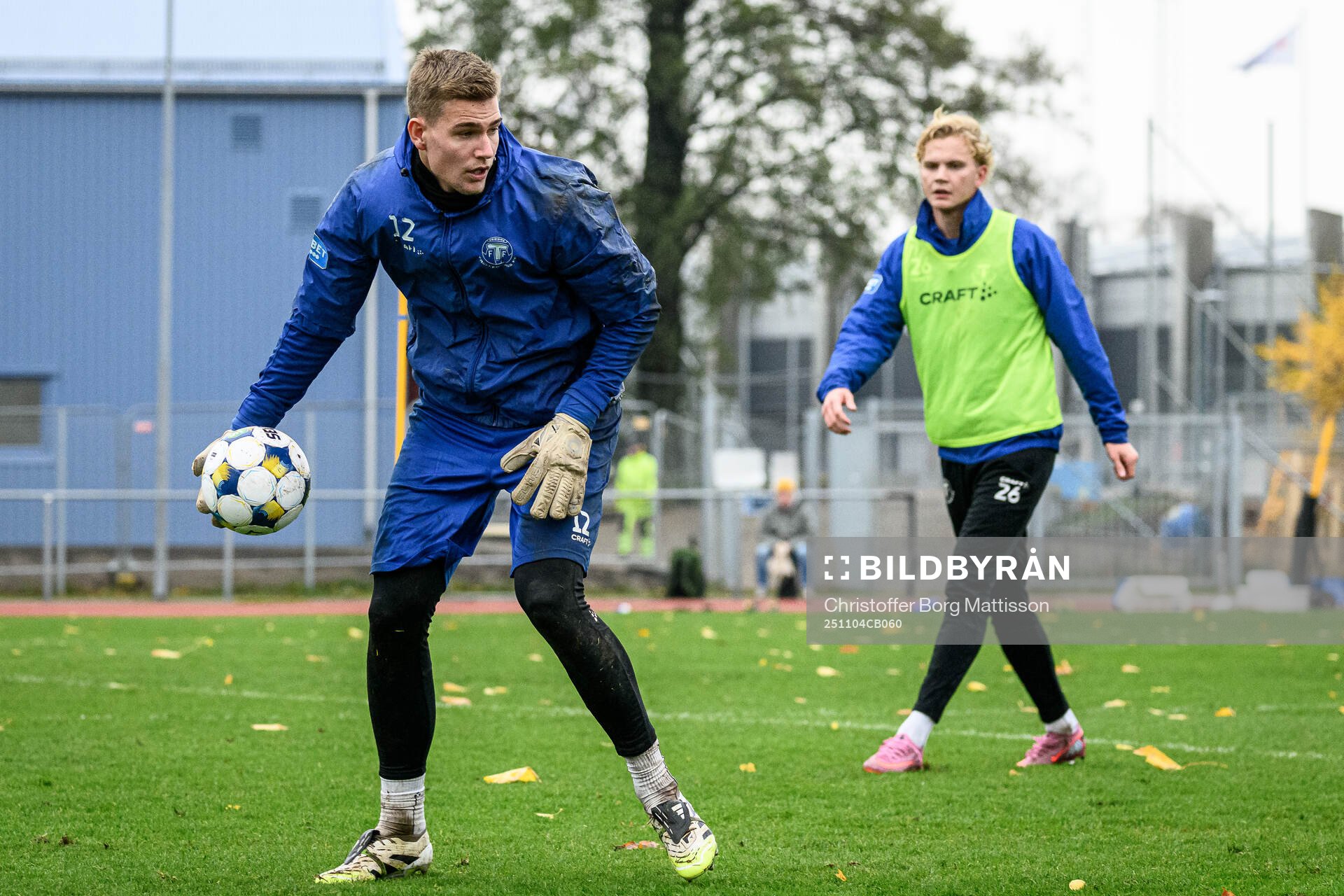 Målvakt Mathias Nilsson