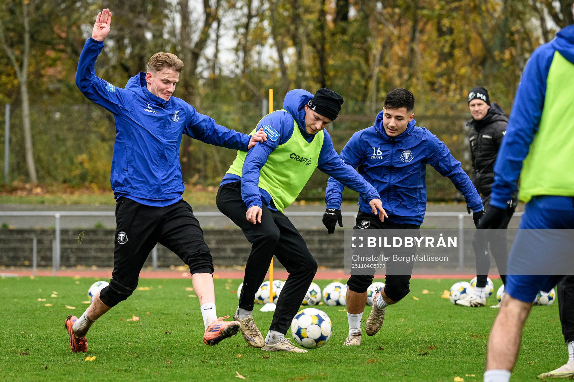Karl Wendt, Jakob Andersson och Ammar Asani