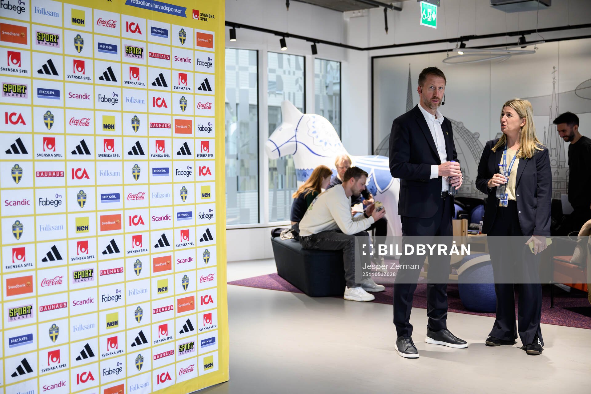 Head coach Graham Potter of the Swedish men's national