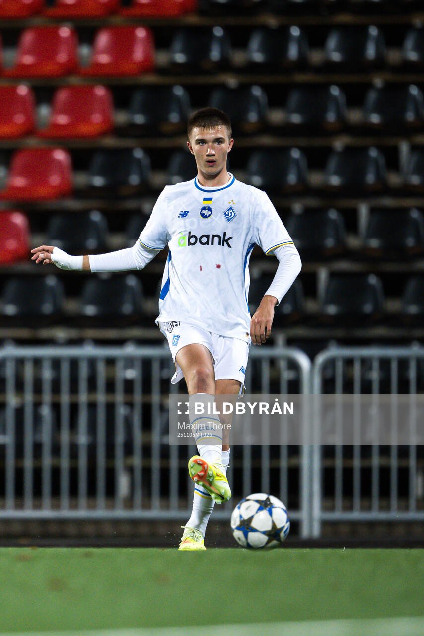 Danylo Ohorodnik of Dynamo Kyiv