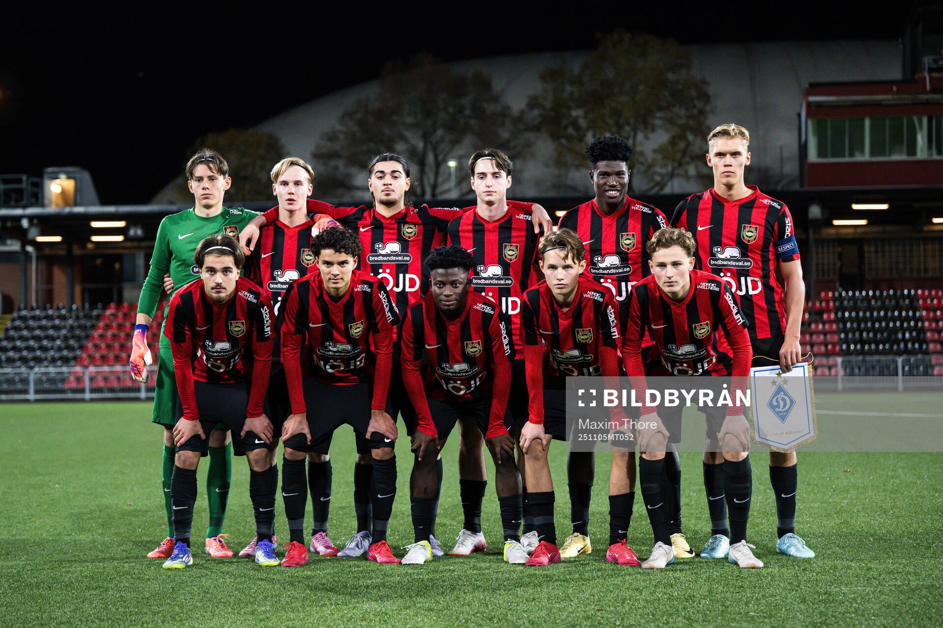 The starting eleven of Brommapojkarna
