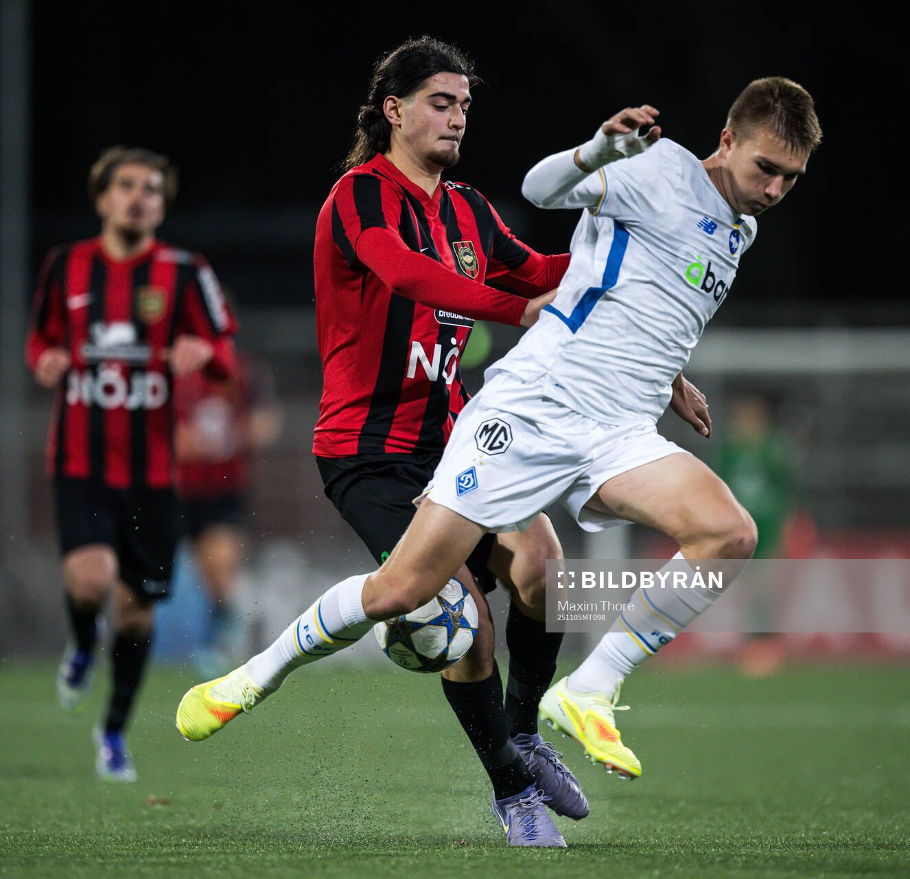 Nijat Narimanov and Viggo Elfström of Brommapojkarna
