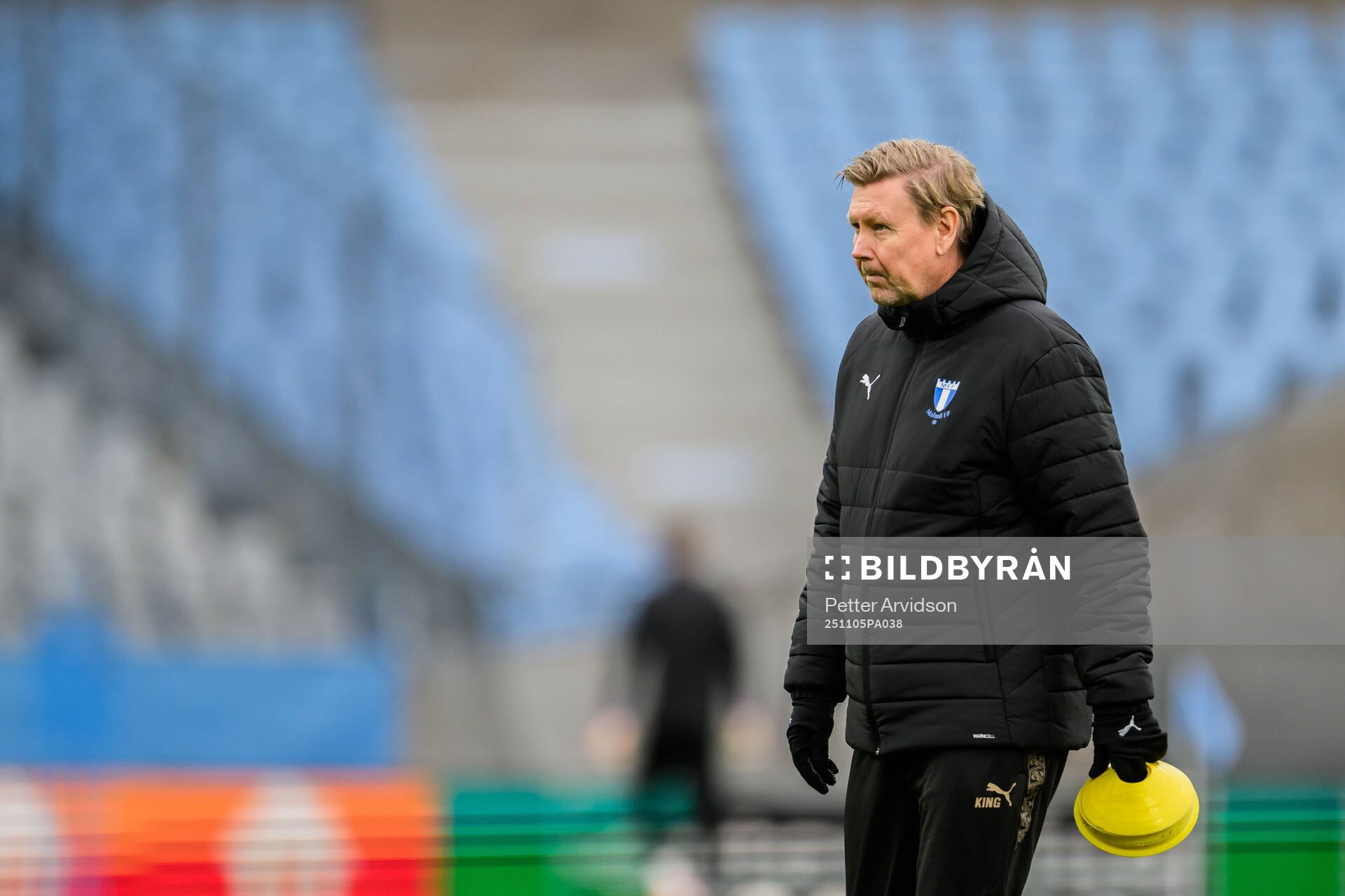 Assistant coach Peter Wettergren