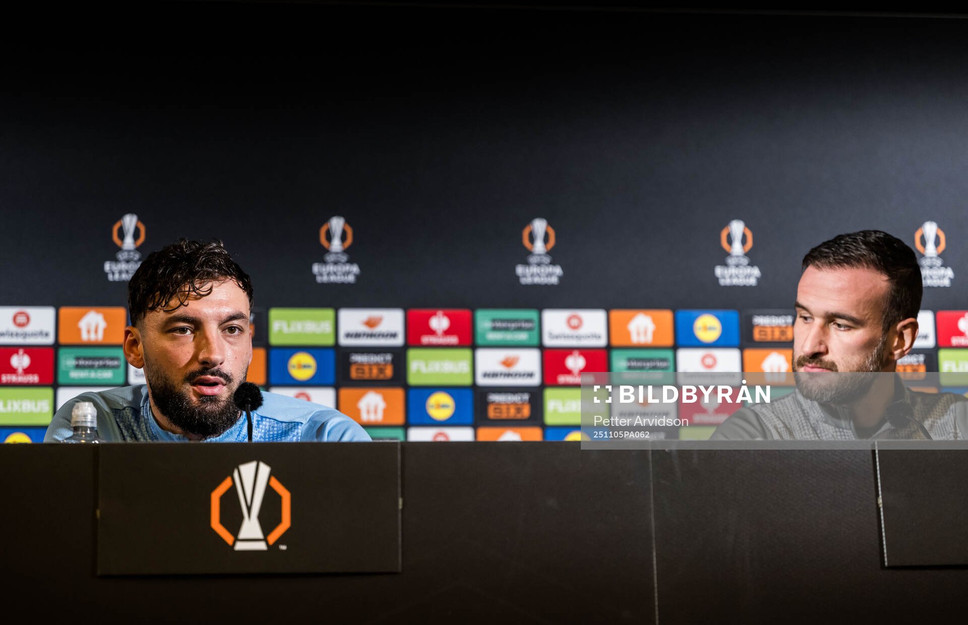 Sead Haksabanovic and Head coach Anes Mravac