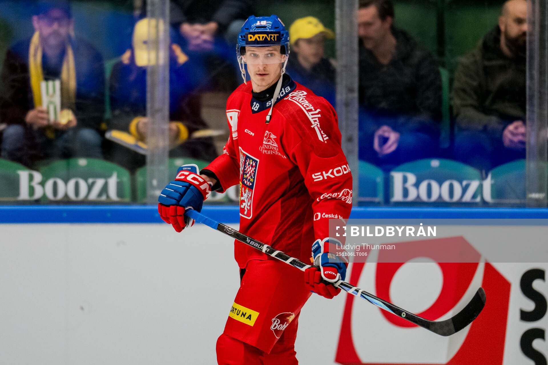 Dominik Kubalik of Czech Republic