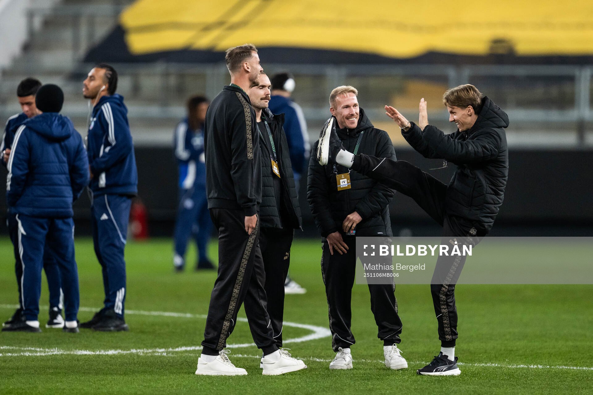 Johan Hammar, Mikkel Rygaard Jensen and Samuel Leach Holm