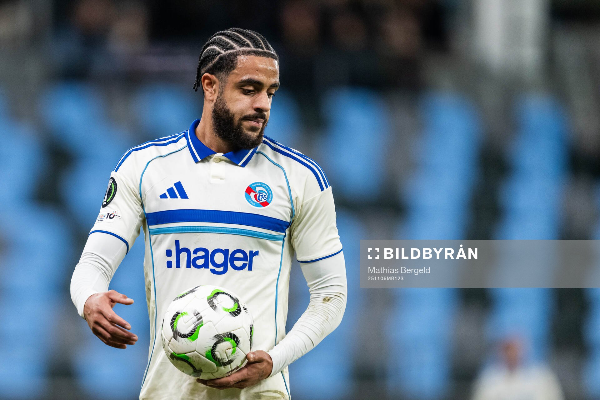 Andrew Omobamidele of Strasbourg