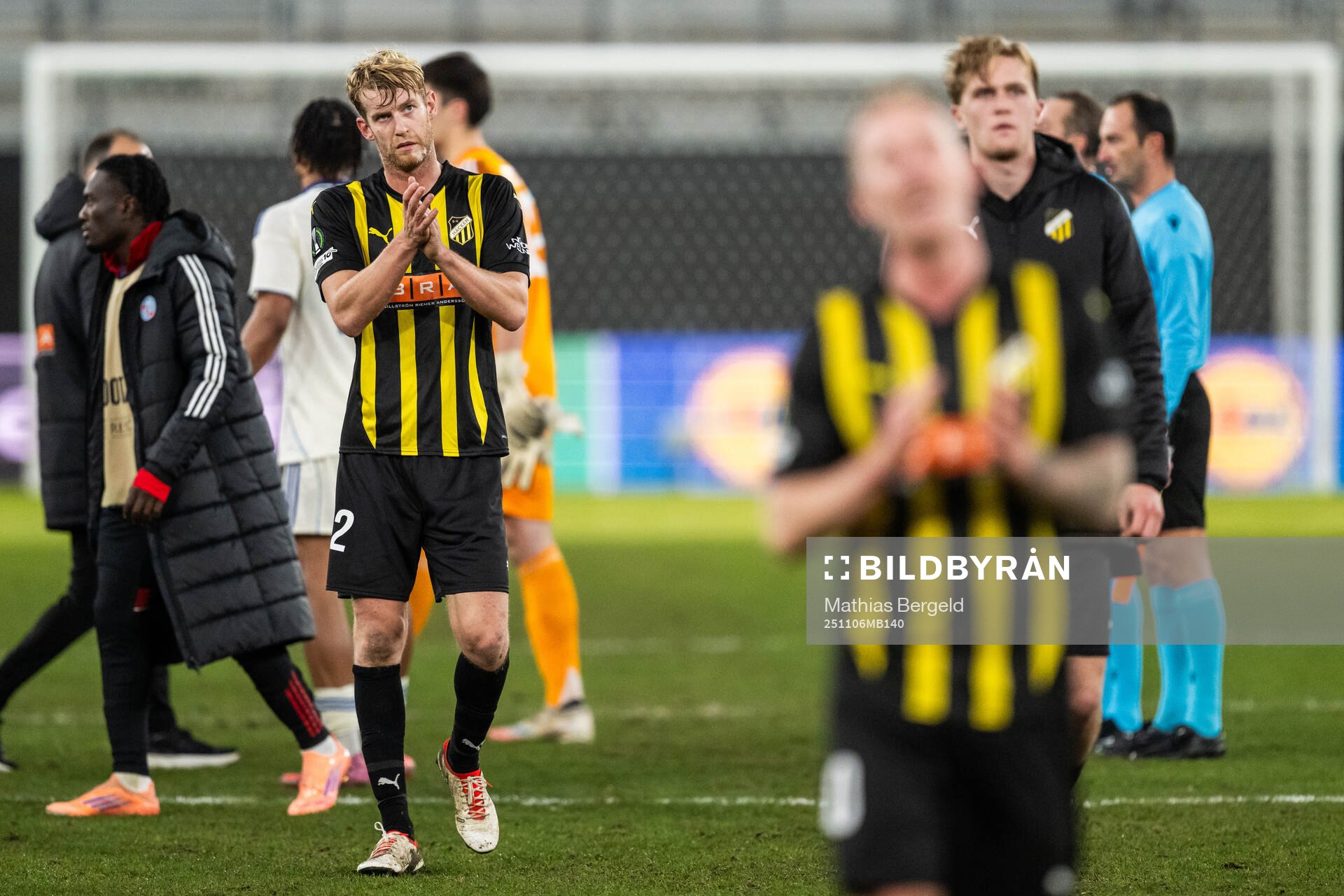 Filip Helander of Häcken looks dejected