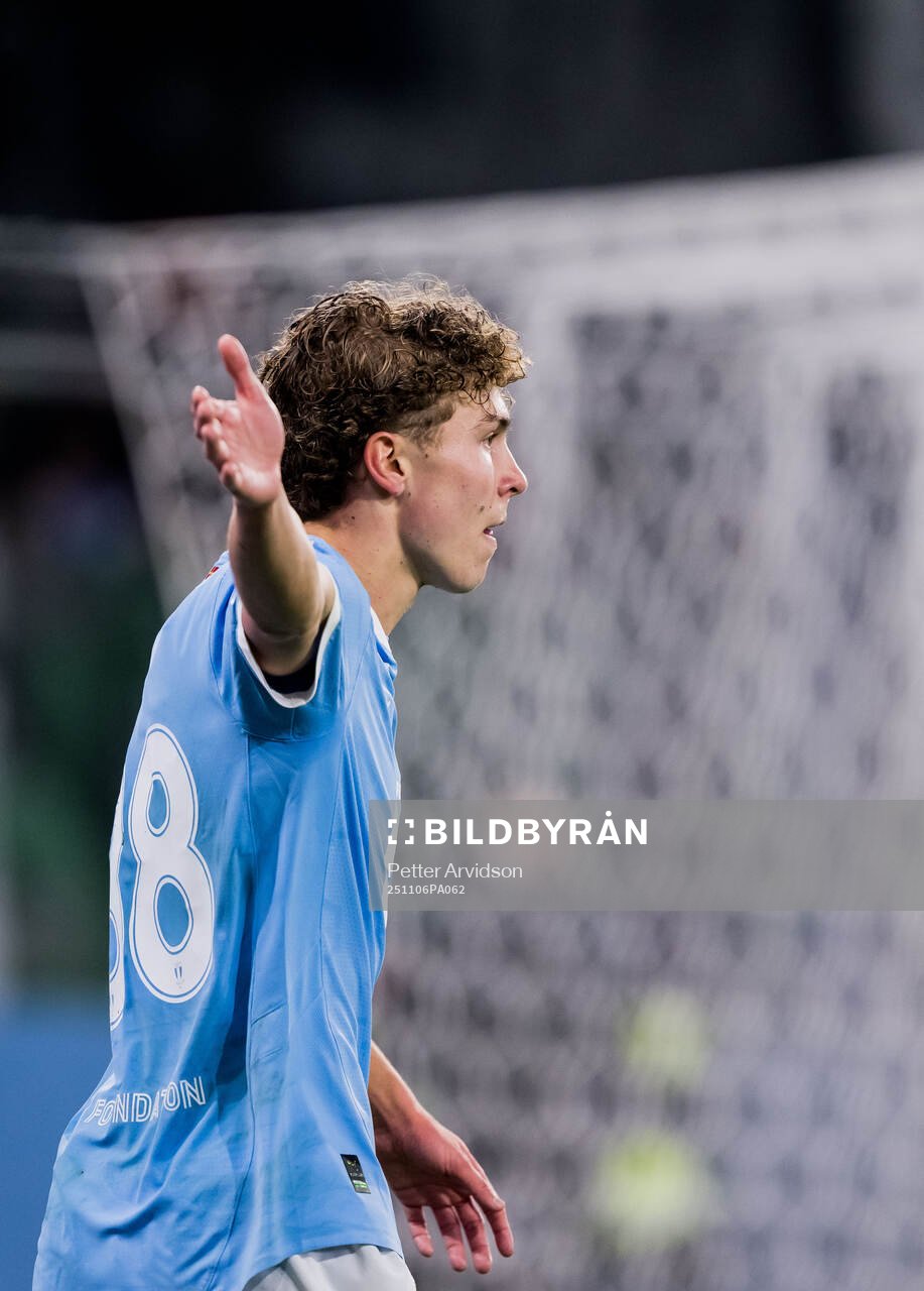 Hugo Bolin of Malmö FF