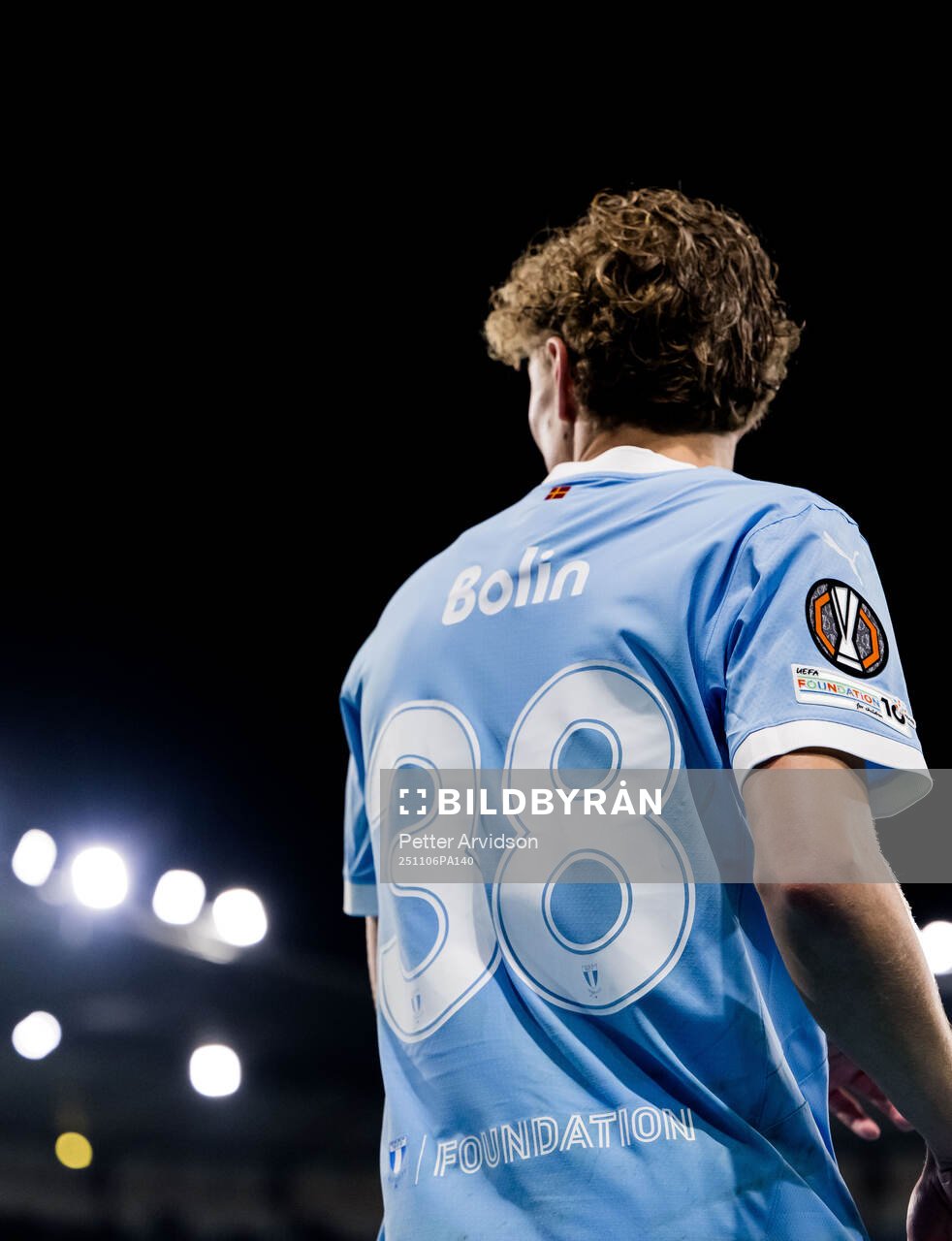 Hugo Bolin of Malmö FF