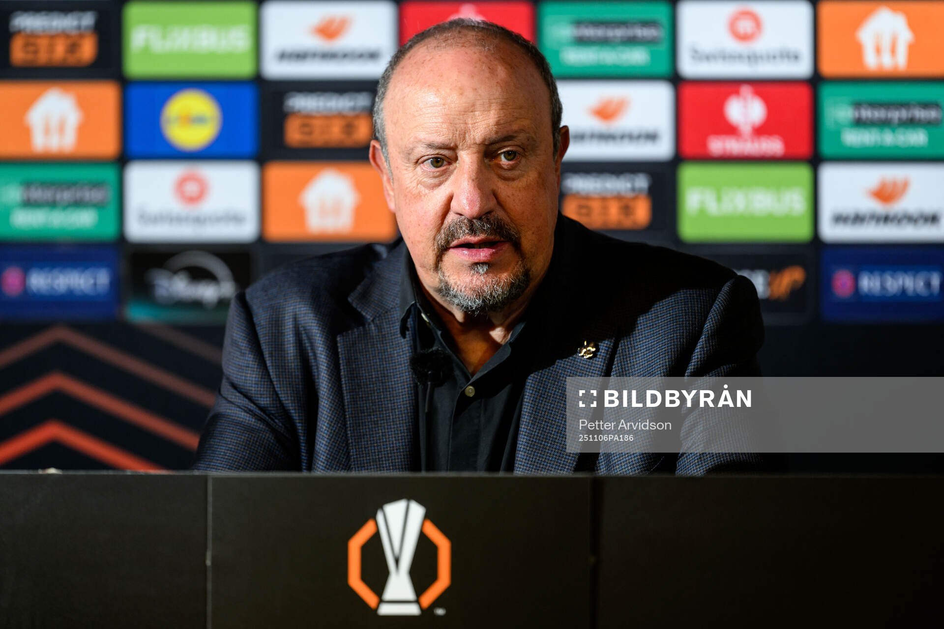 Head coach Rafael Benitez of Panathinaikos