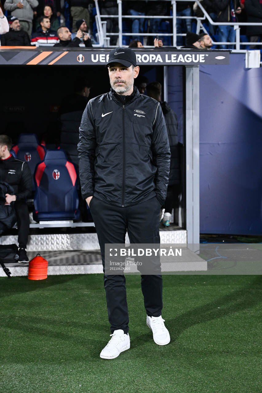 Head coach Freyr Alexandersson of Brann