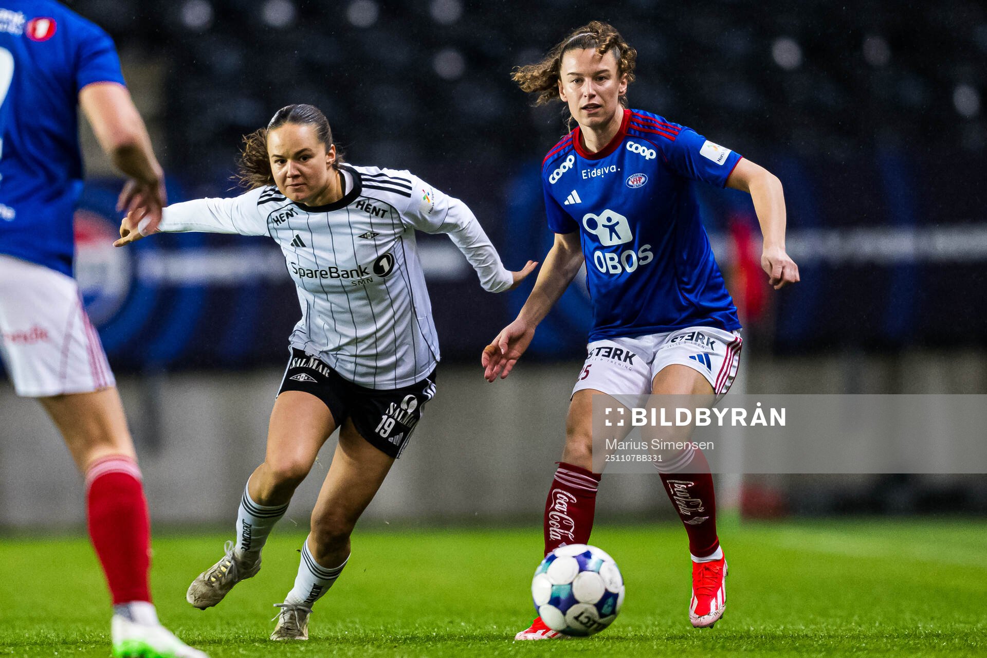 Rebecka Wanvik Holum of Rosenborg and Synne Skinnes Hansen