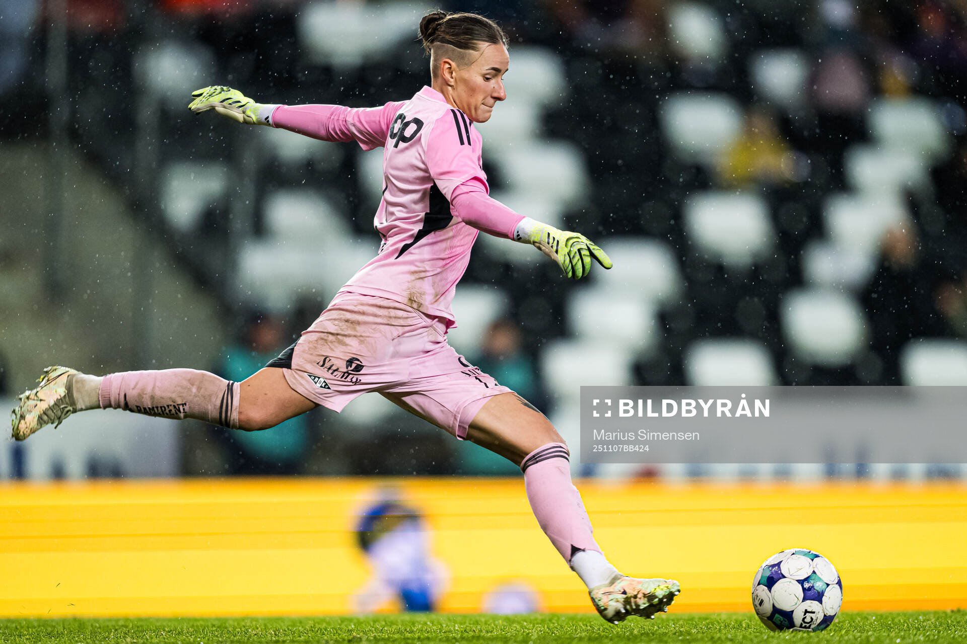 Goalkeeper Rugile Maria Rulyte of Rosenborg