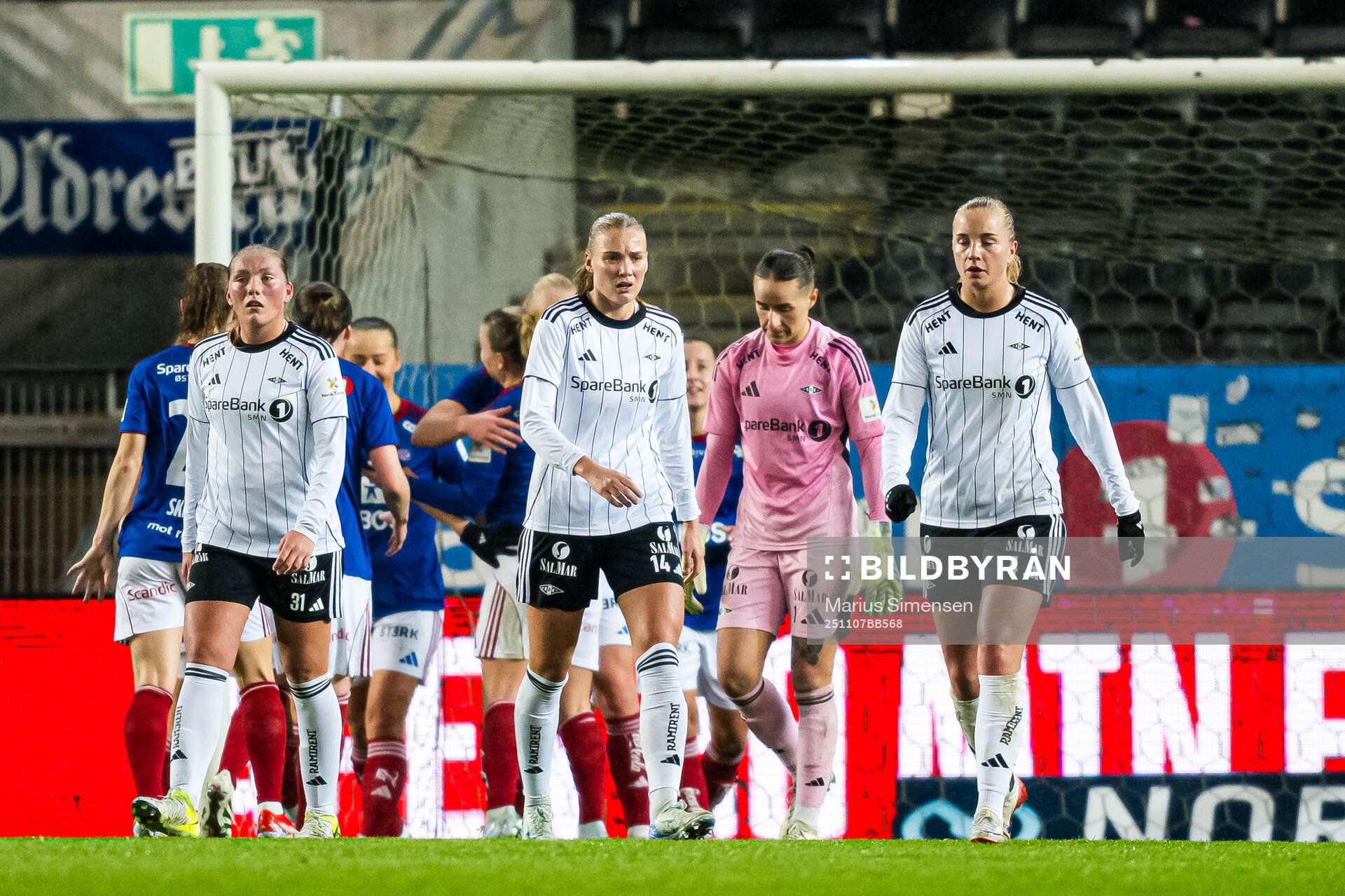 Andrea Buberg, Oline Brekke Fuglem and Synne Aunehaugen of