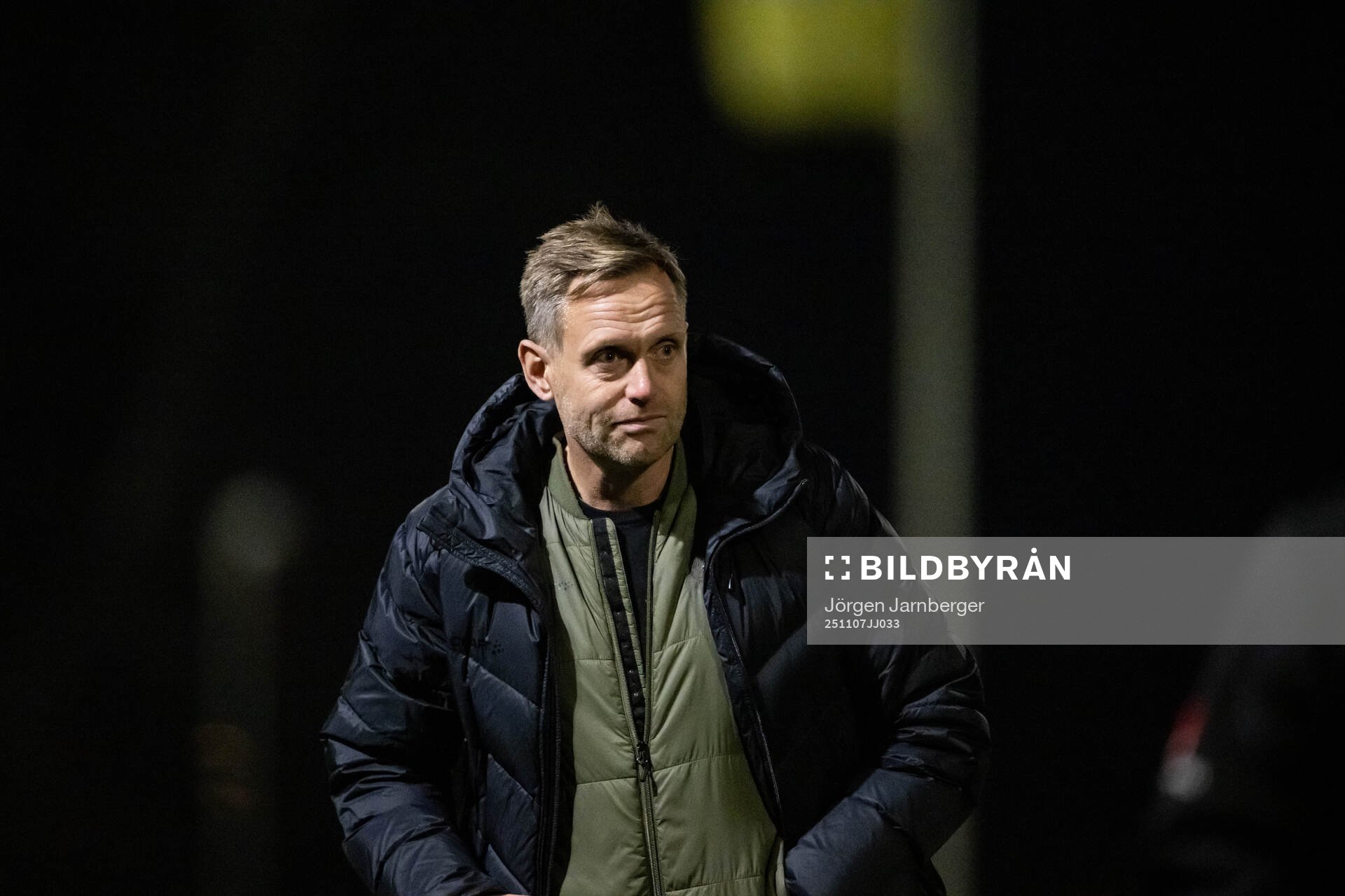 Hammarbys tränare Martin Sjögren