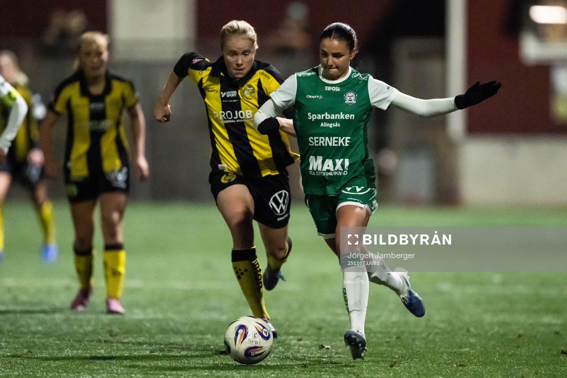 Hammarbys Julie Blakstad och Alingsås Alexandra Roholt