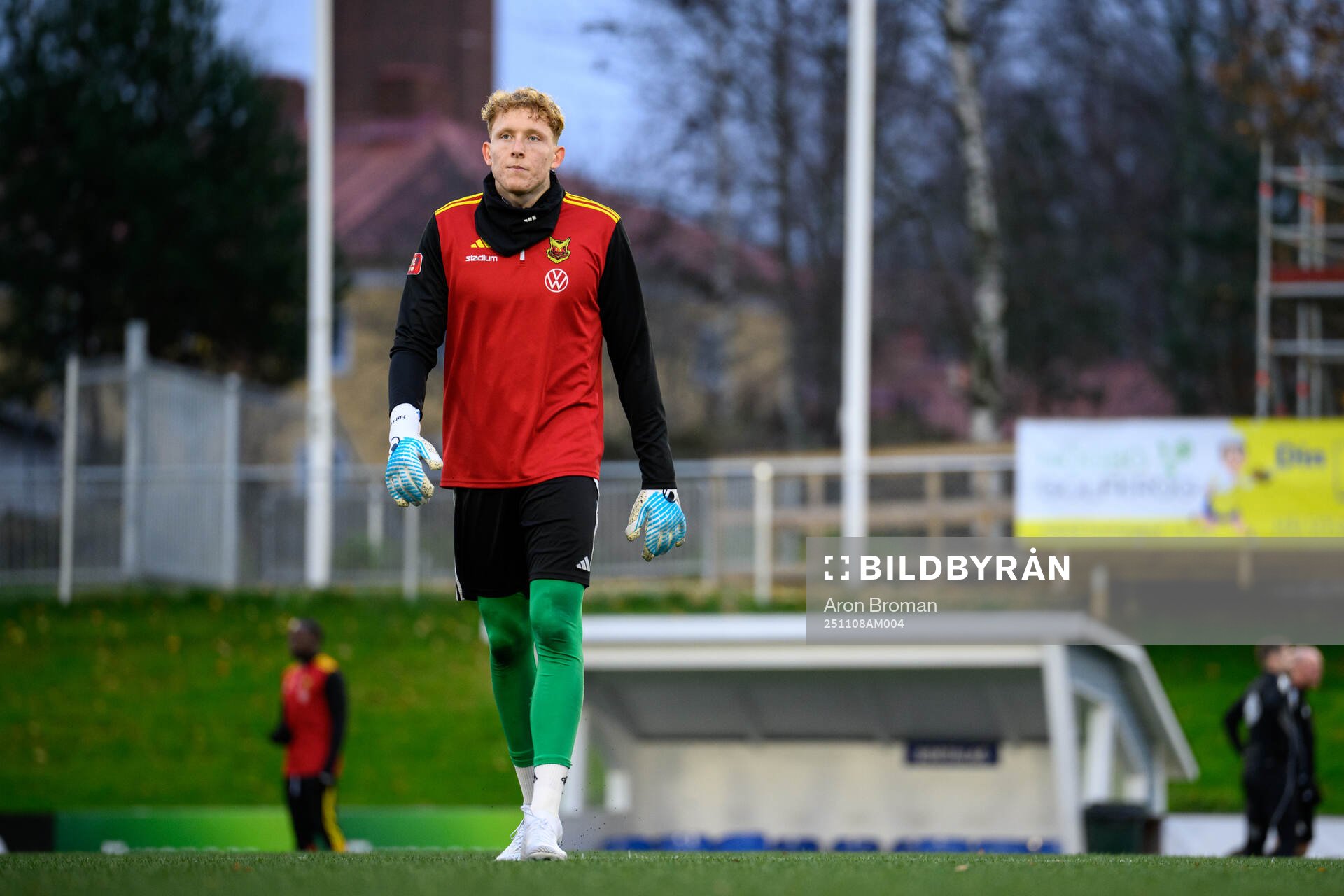 Östersunds målvakt Rasmus Forsell