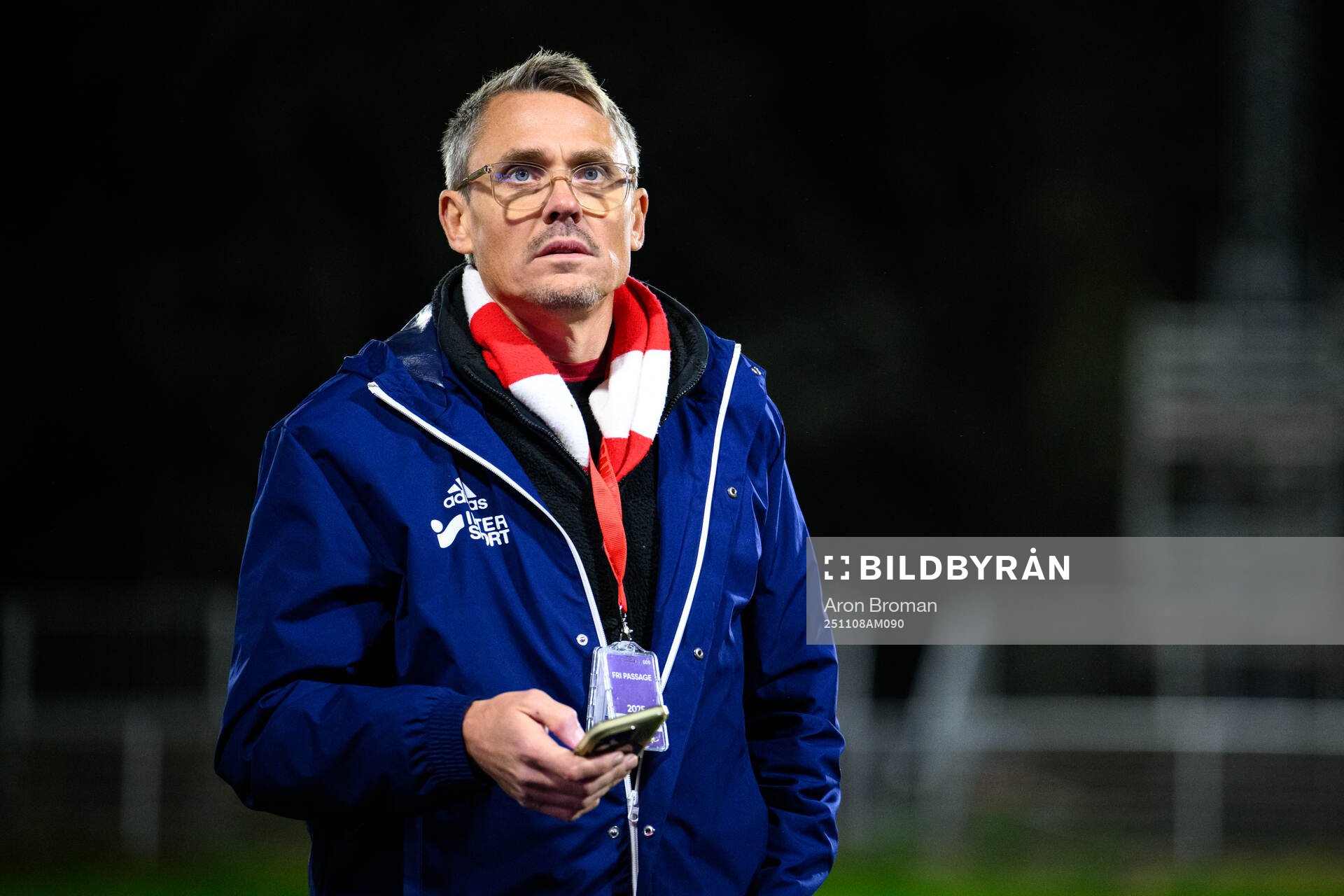 Sandvikens IFs sportchef Peter Svensson