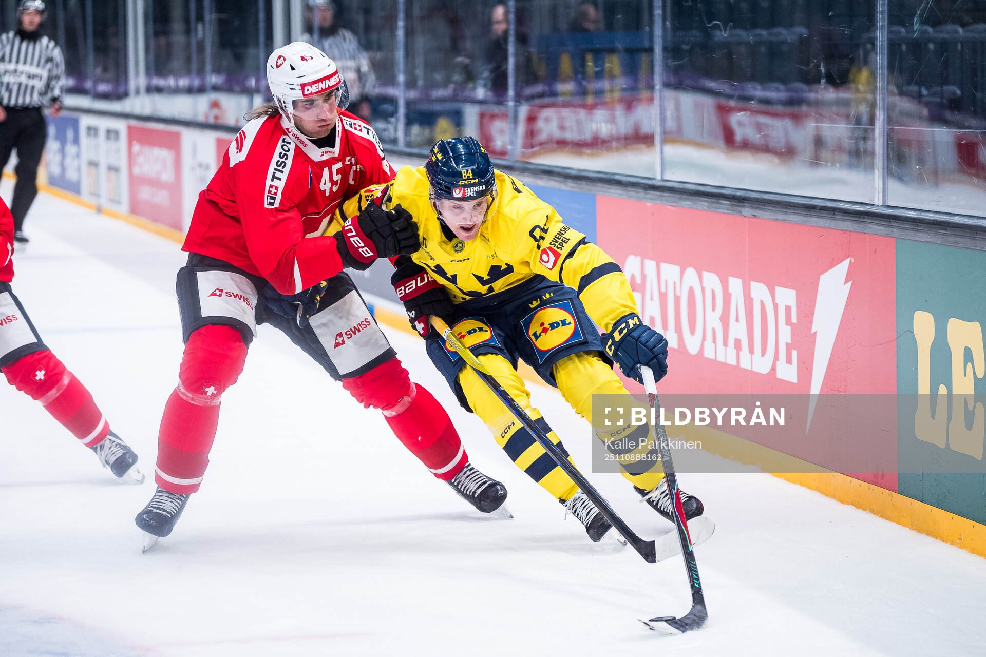 Michael Fora of Switzerland and Sebastian Hartmann of Sweden