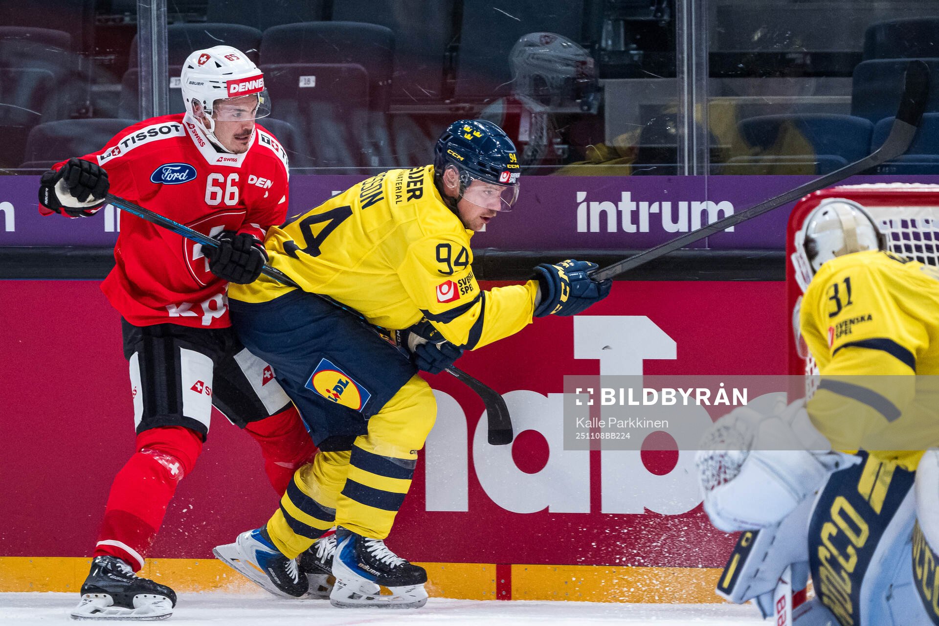 Valentin Nussbaumer of Switzerland and Joel Persson of