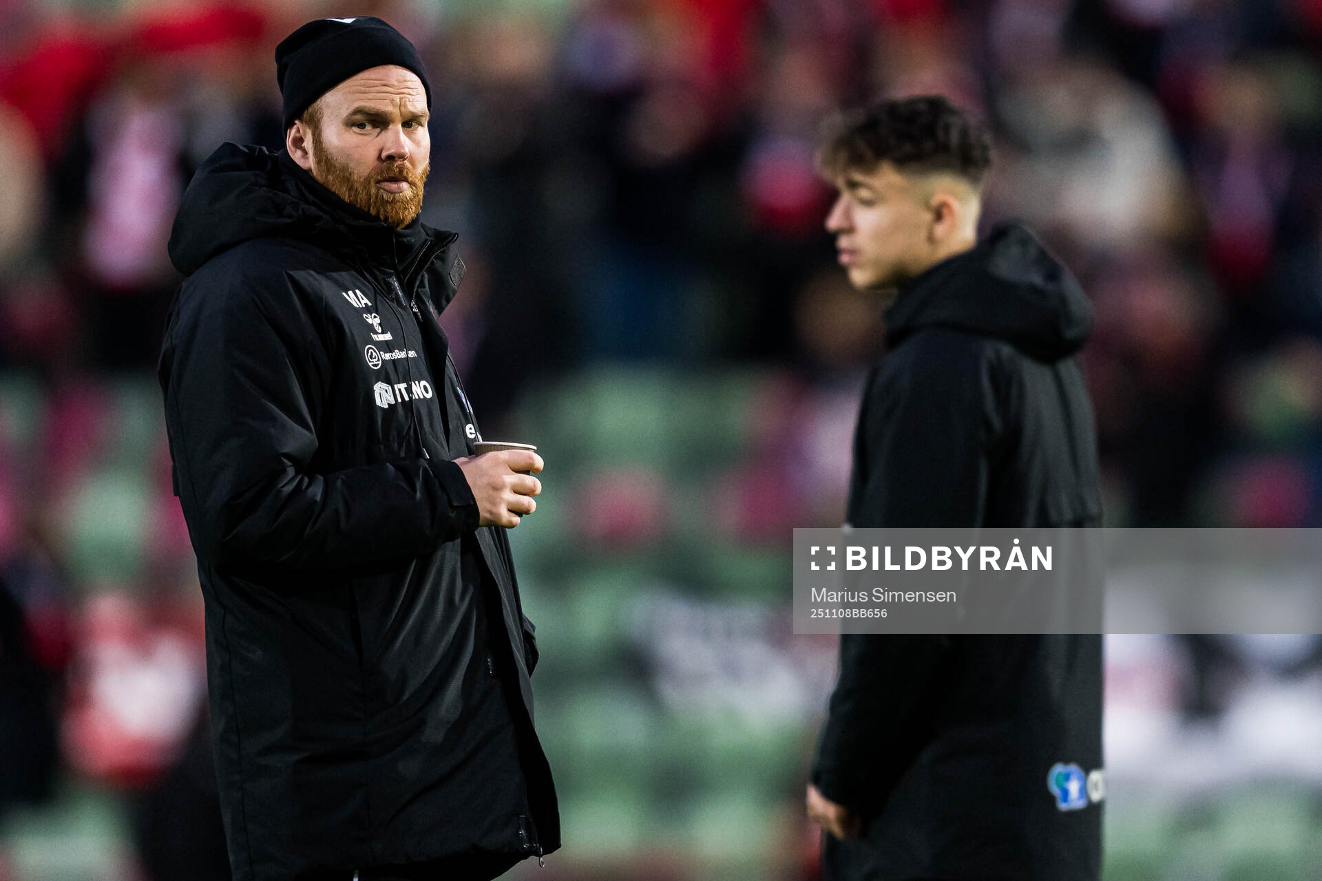 Head coach Magnus Aadland of Lyn