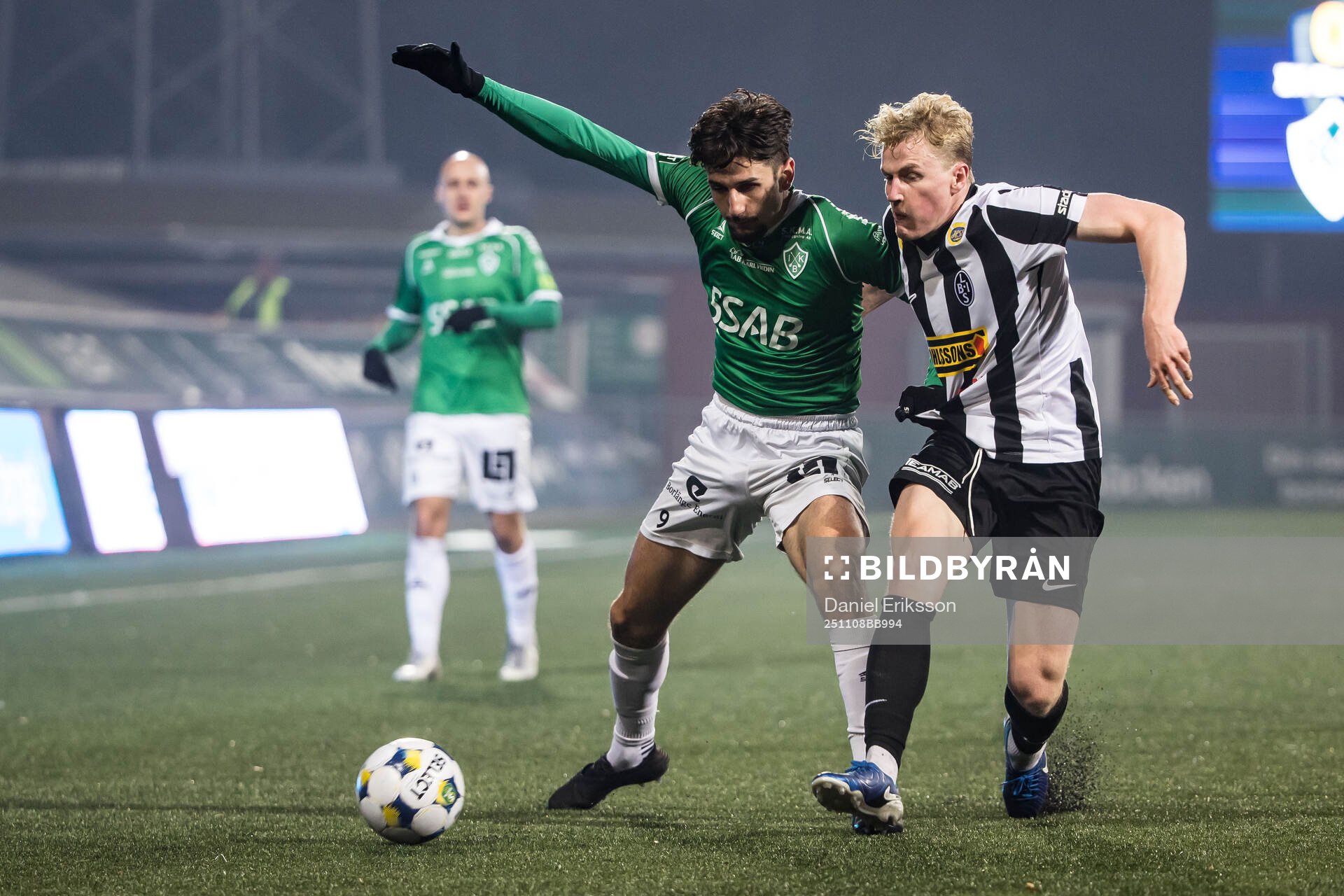 Brages Filip Trpcevski och Landskronas Gustaf Westström