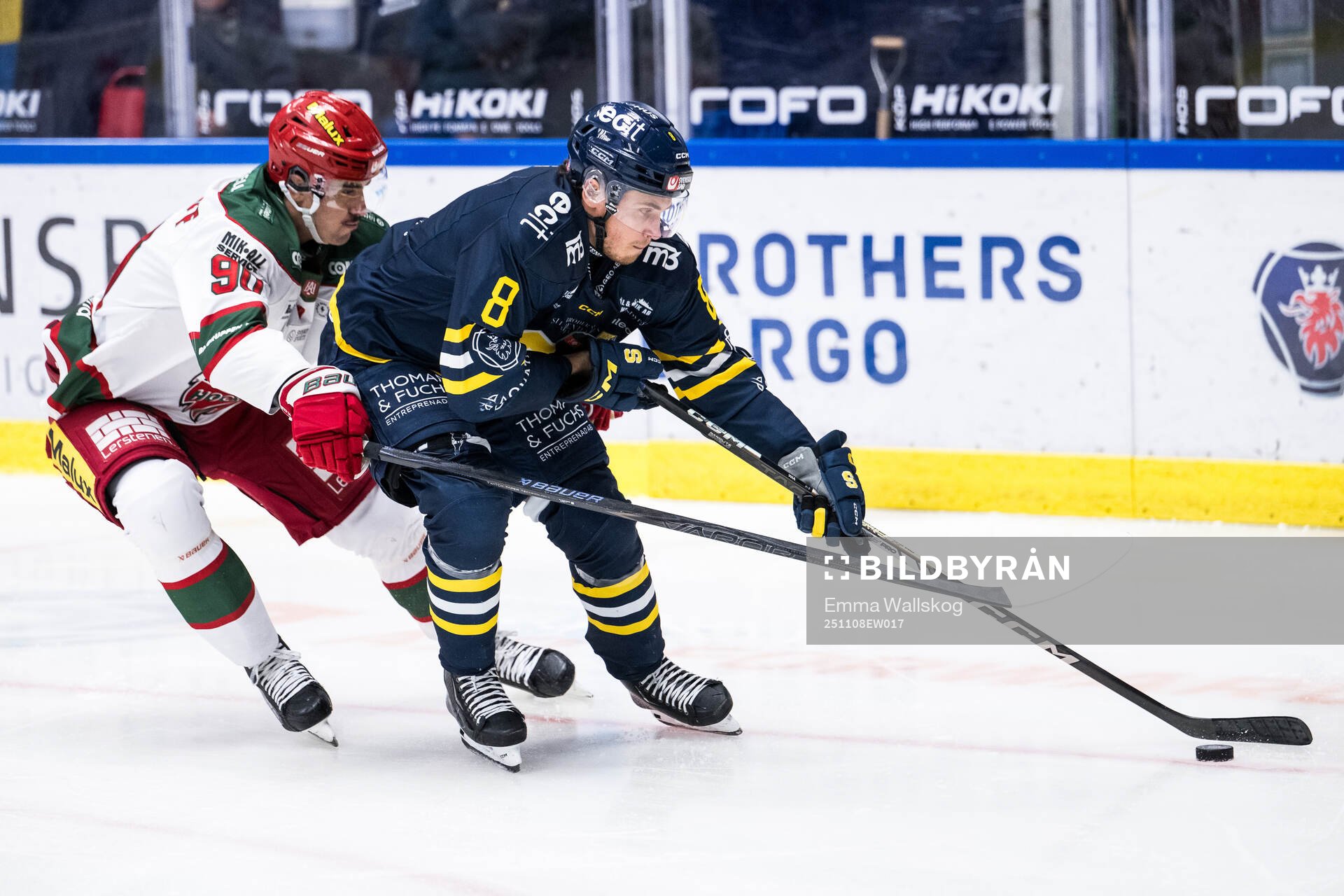 Modos Alexander Swetlikoff och Södertäljes William Wiå