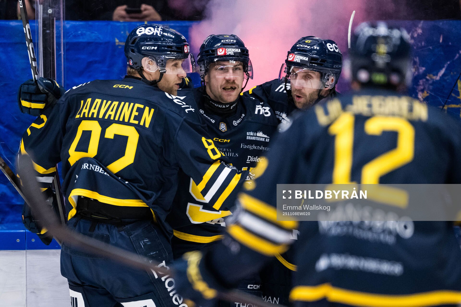 Södertäljes Hampus Harlestam jublar