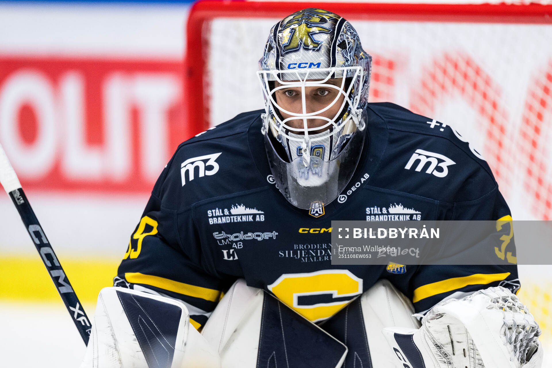 Södertäljes målvakt Oliver Håkansson