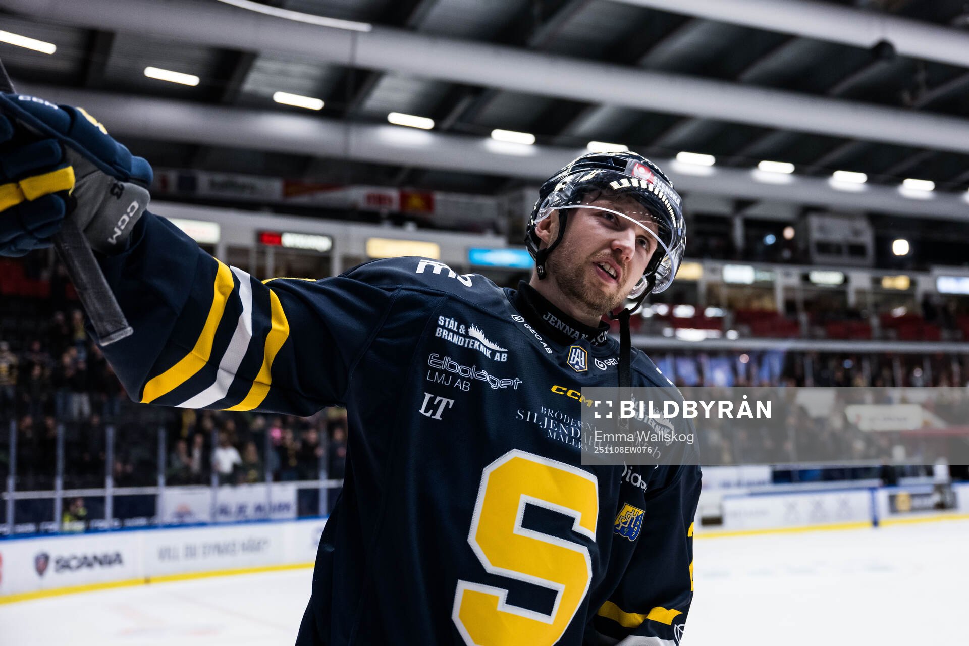 Södertäljes William Eriksson jublar
