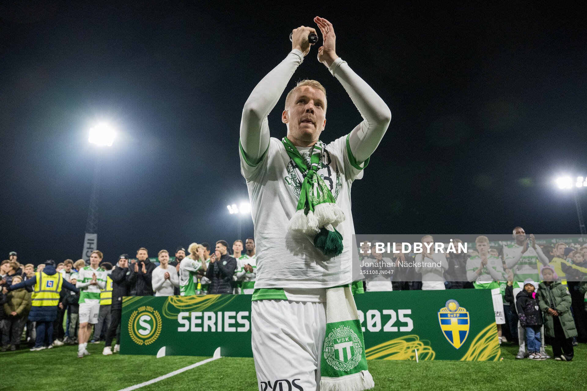 Västerås Simon Johansson jublar