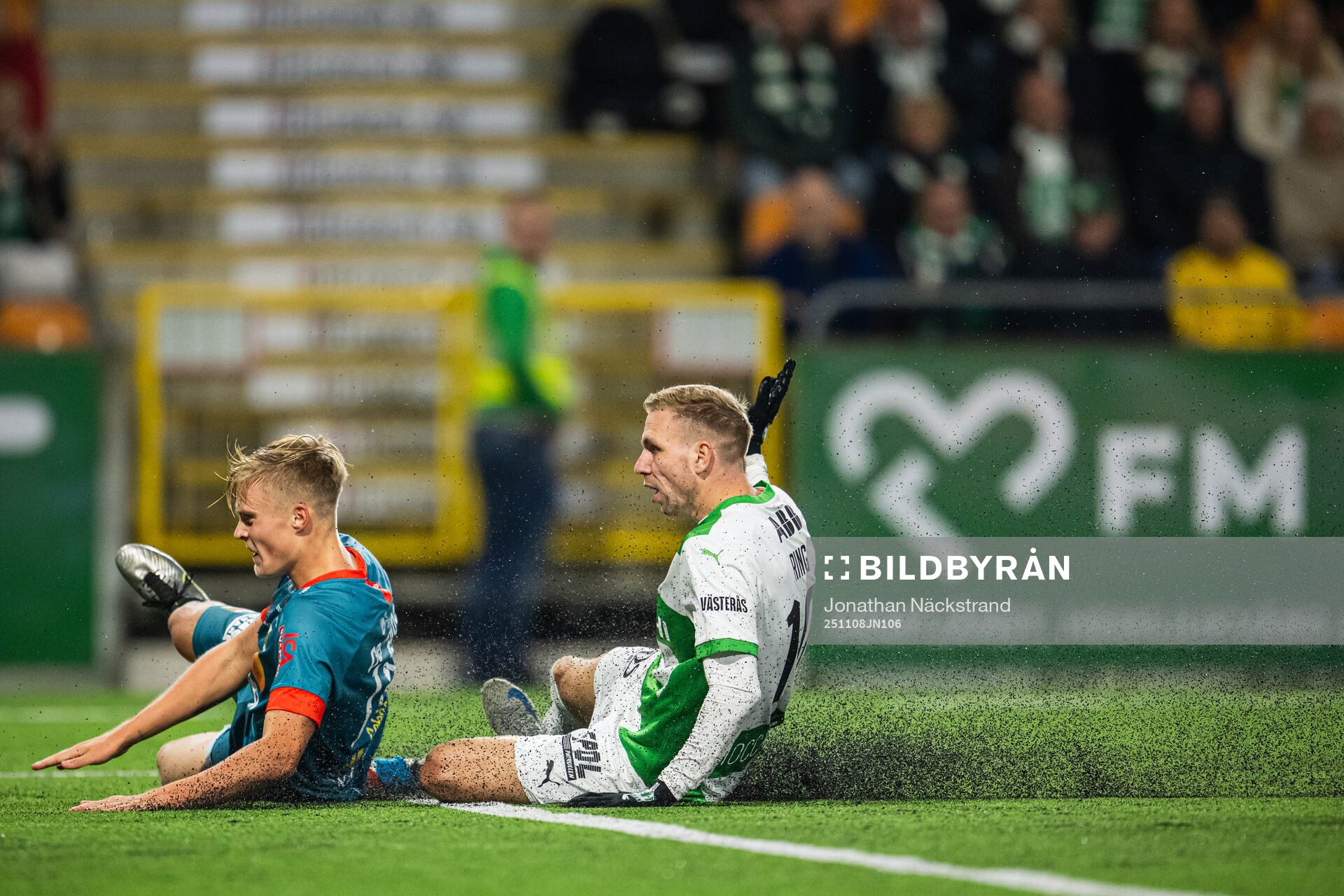 Varbergs Edvin Tellgren och Västerås Jonathan Ring