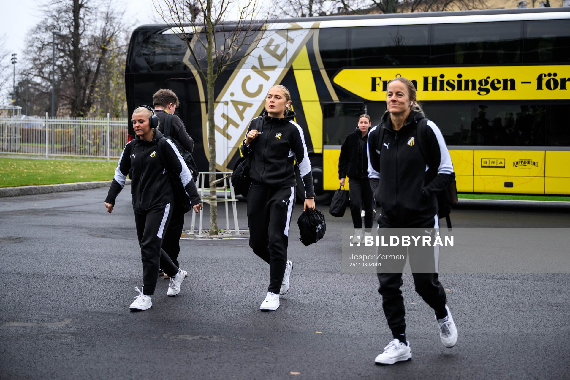 Häckens Matilda Nildén och Paulina Nyström