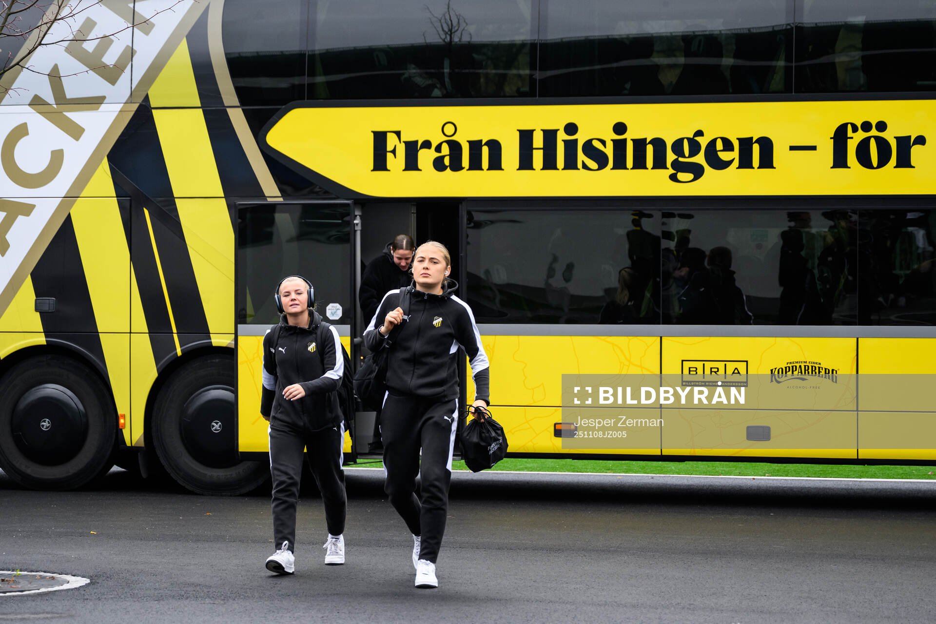 Häckens Matilda Nildén och Paulina Nyström