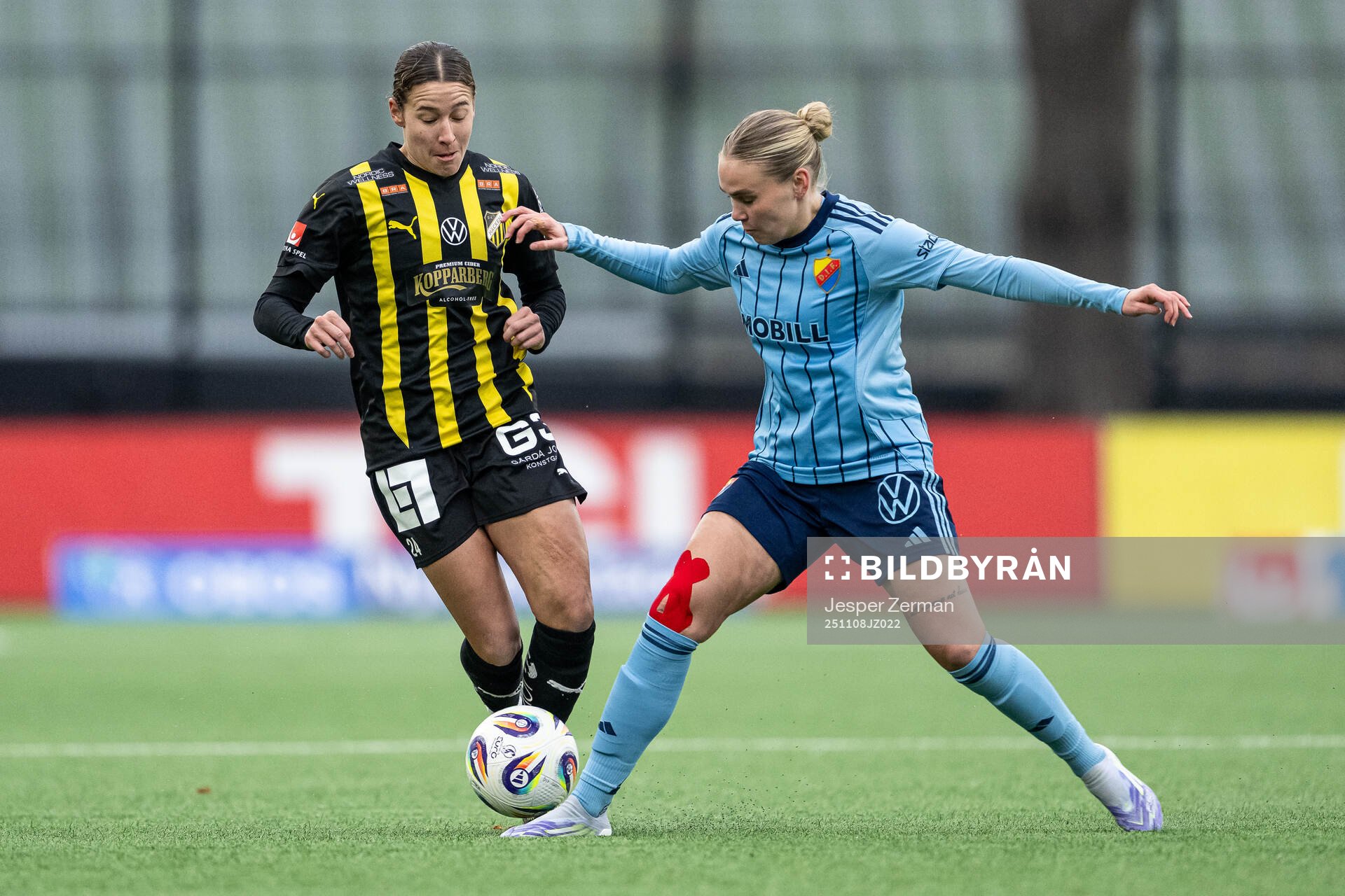Häckens Tabby Tindell och Djurgårdens Nanne Ruuskanen
