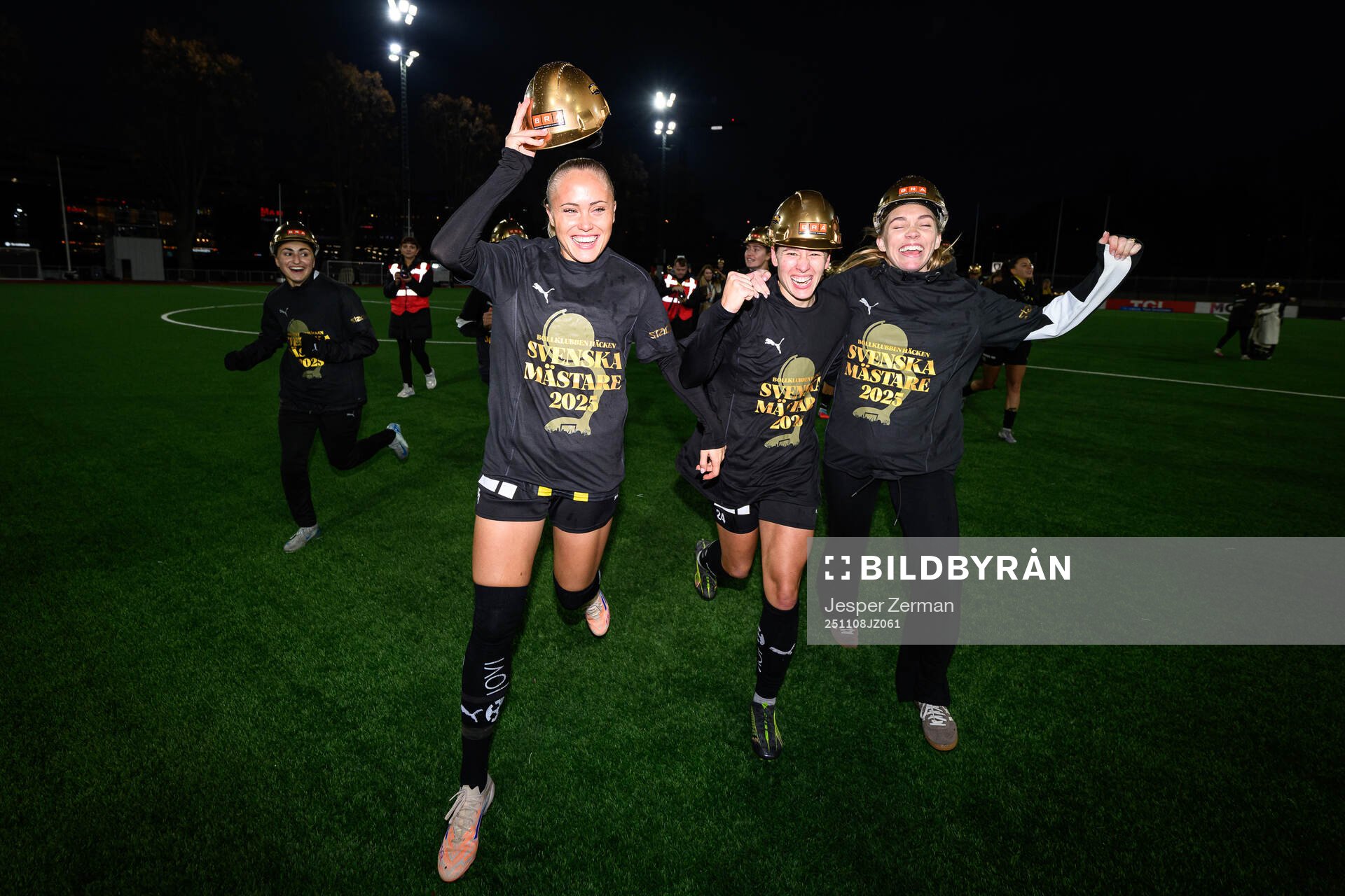 Häckens Alva Selerud, Tabby Tindell och Elin Rubensson