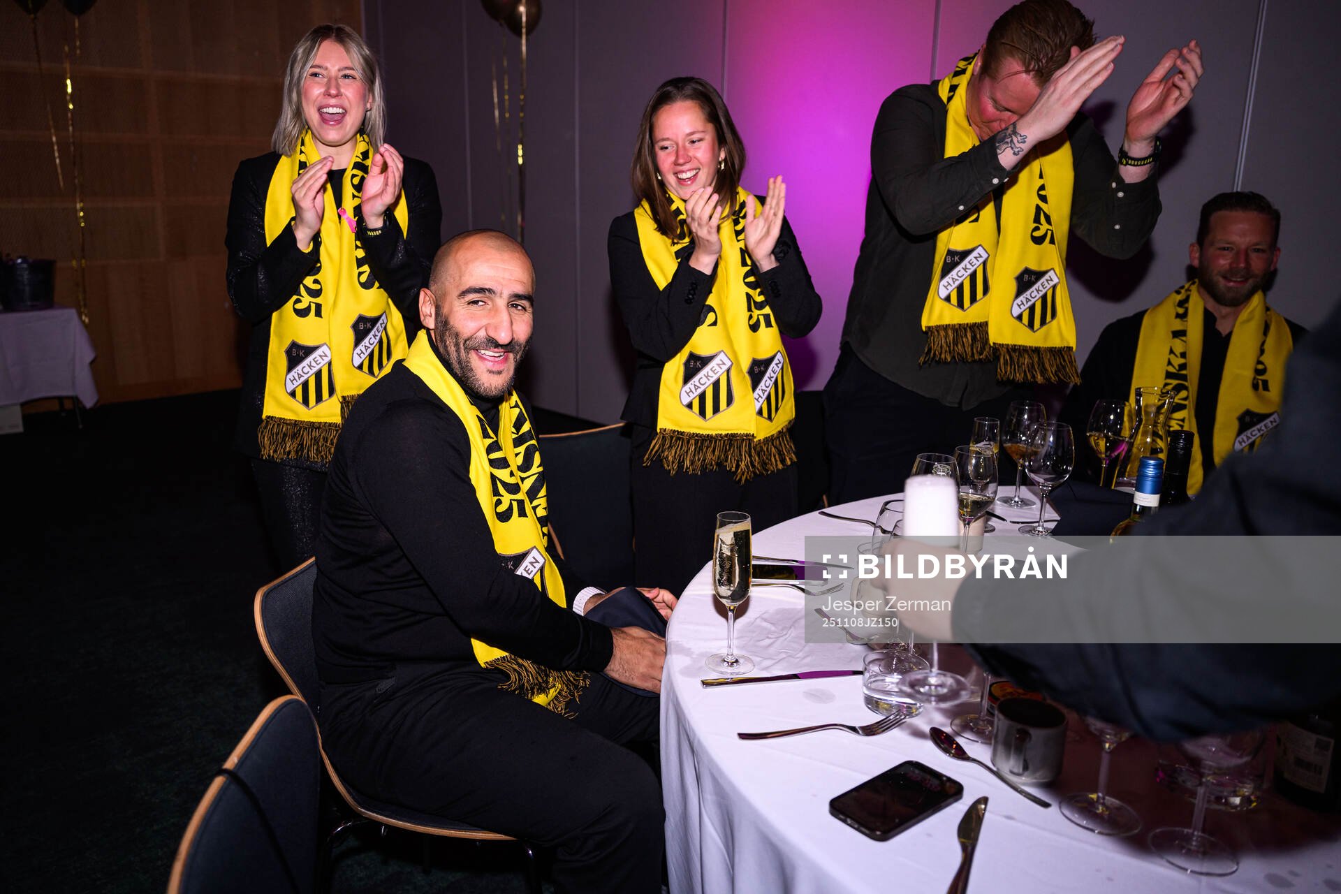 Häckens tränare Mak Lind