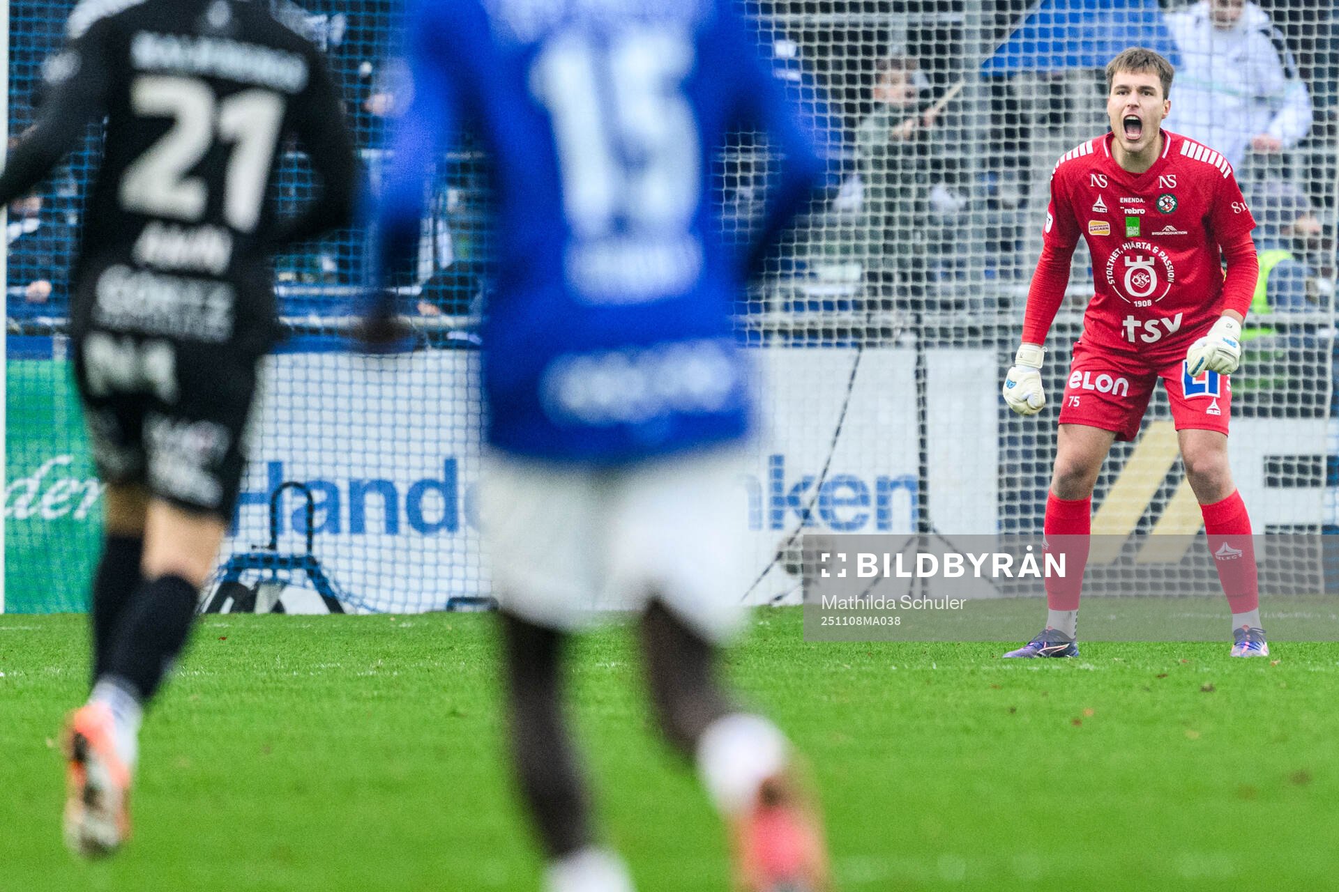 Örebros målvakt Jakub Ojrzynski