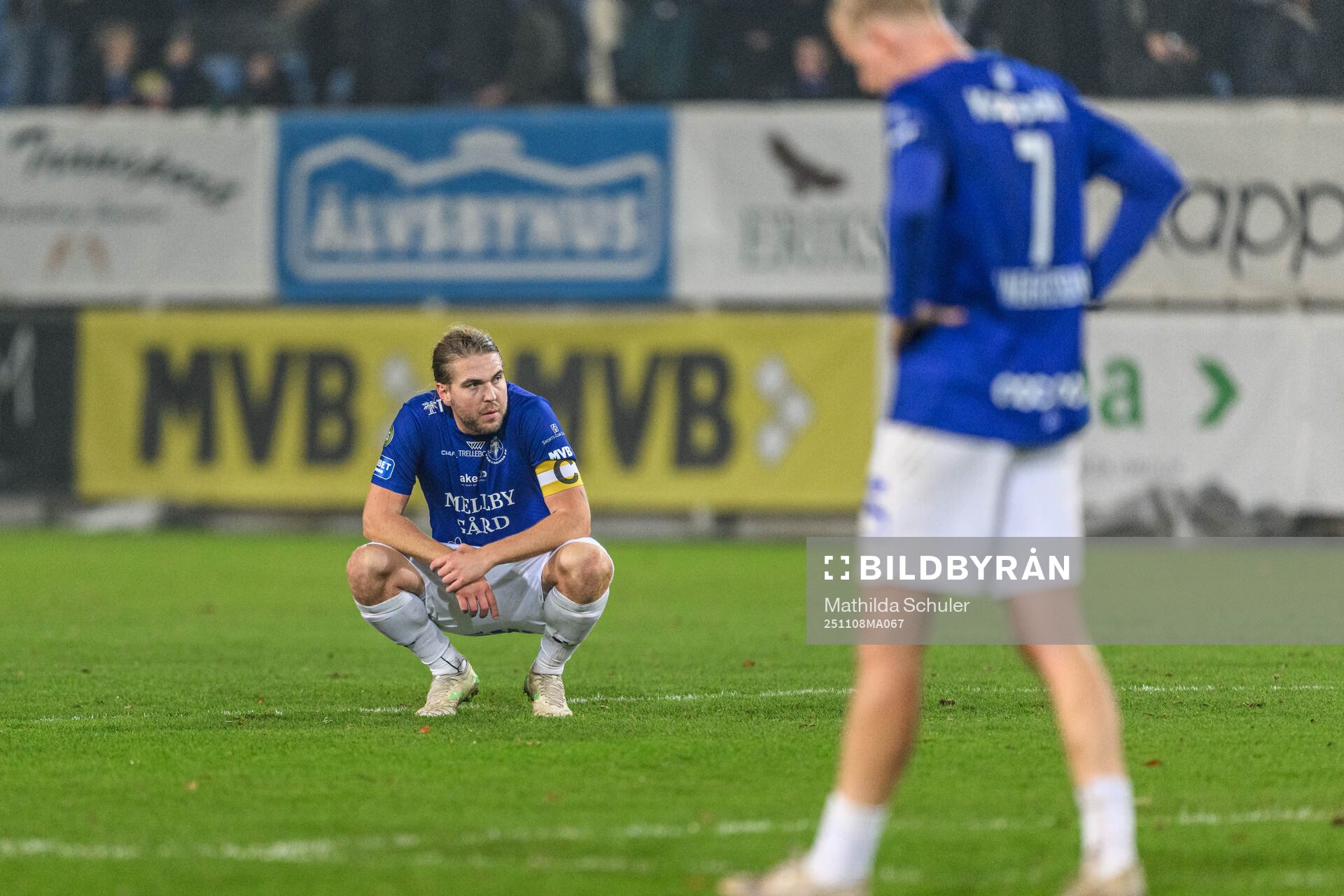 Trelleborgs Charlie Weberg deppar