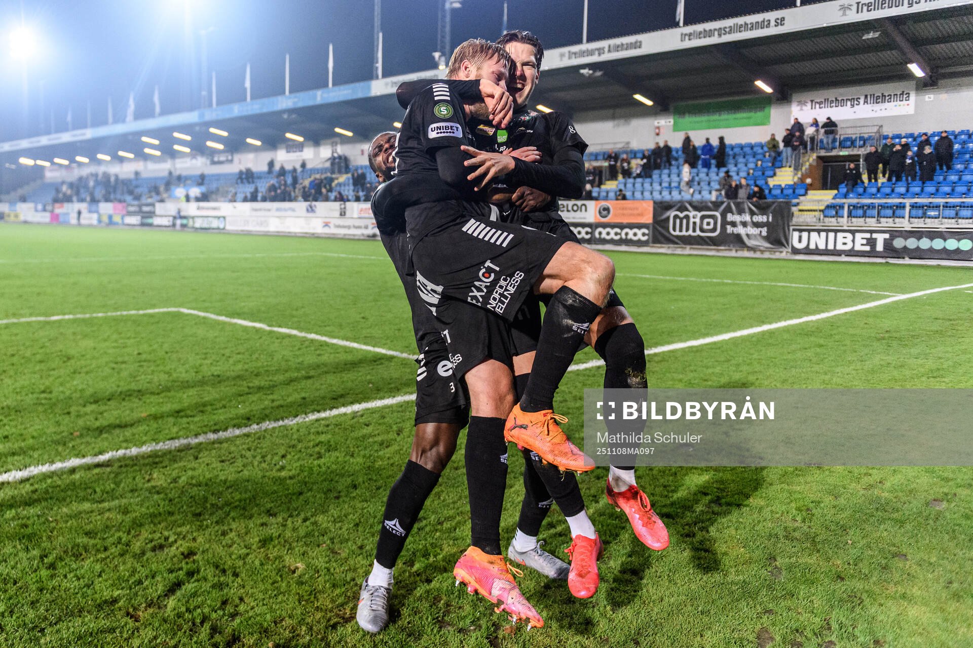 Örebros Jesper Modig, Karl Holmberg och John Stenberg