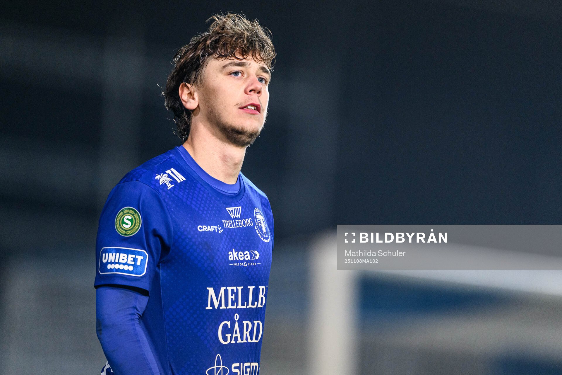 Trelleborgs Viktor Christiansson deppar